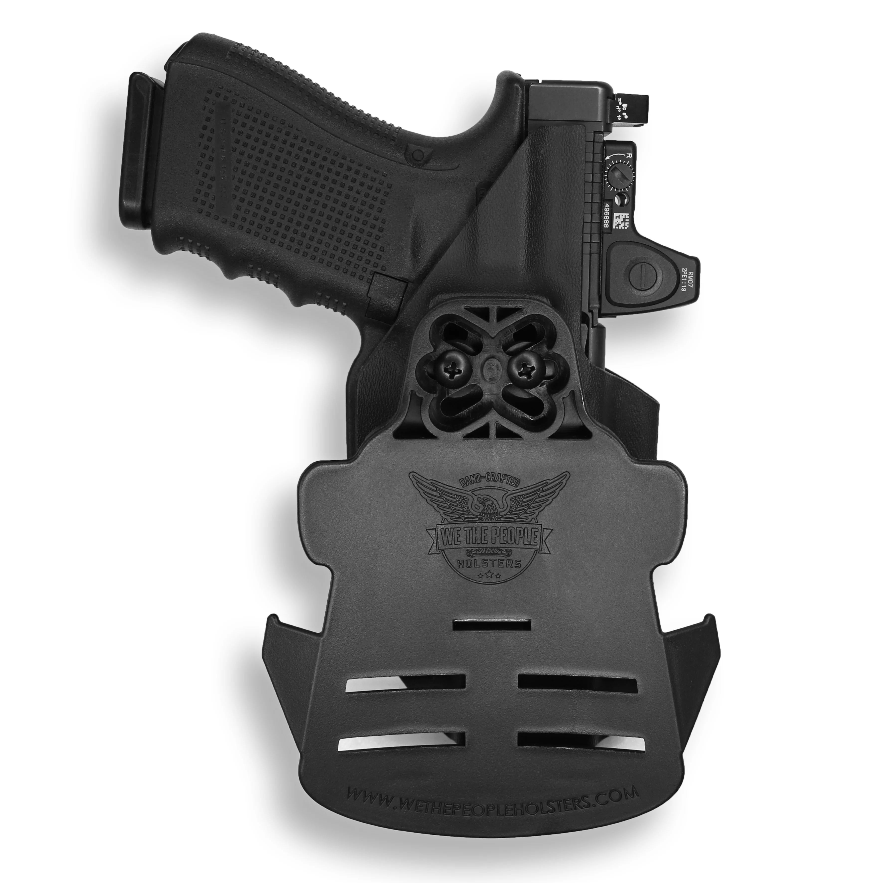 Glock 31 MOS with Streamlight TLR-1/1S/HL Light Red Dot Optic Cut OWB Holster - Image 4