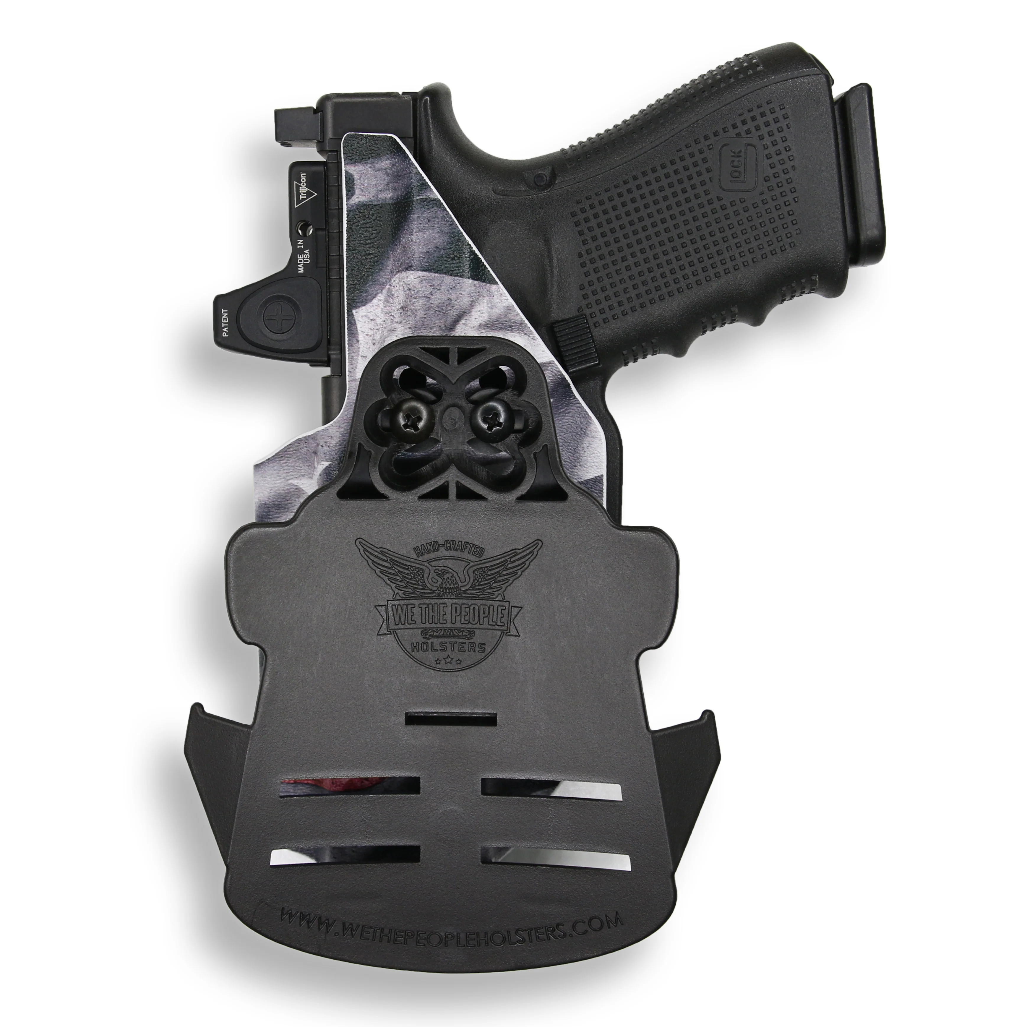 Glock 31 MOS with Streamlight TLR-7/7A/7X Light Red Dot Optic Cut OWB Holster - Image 16