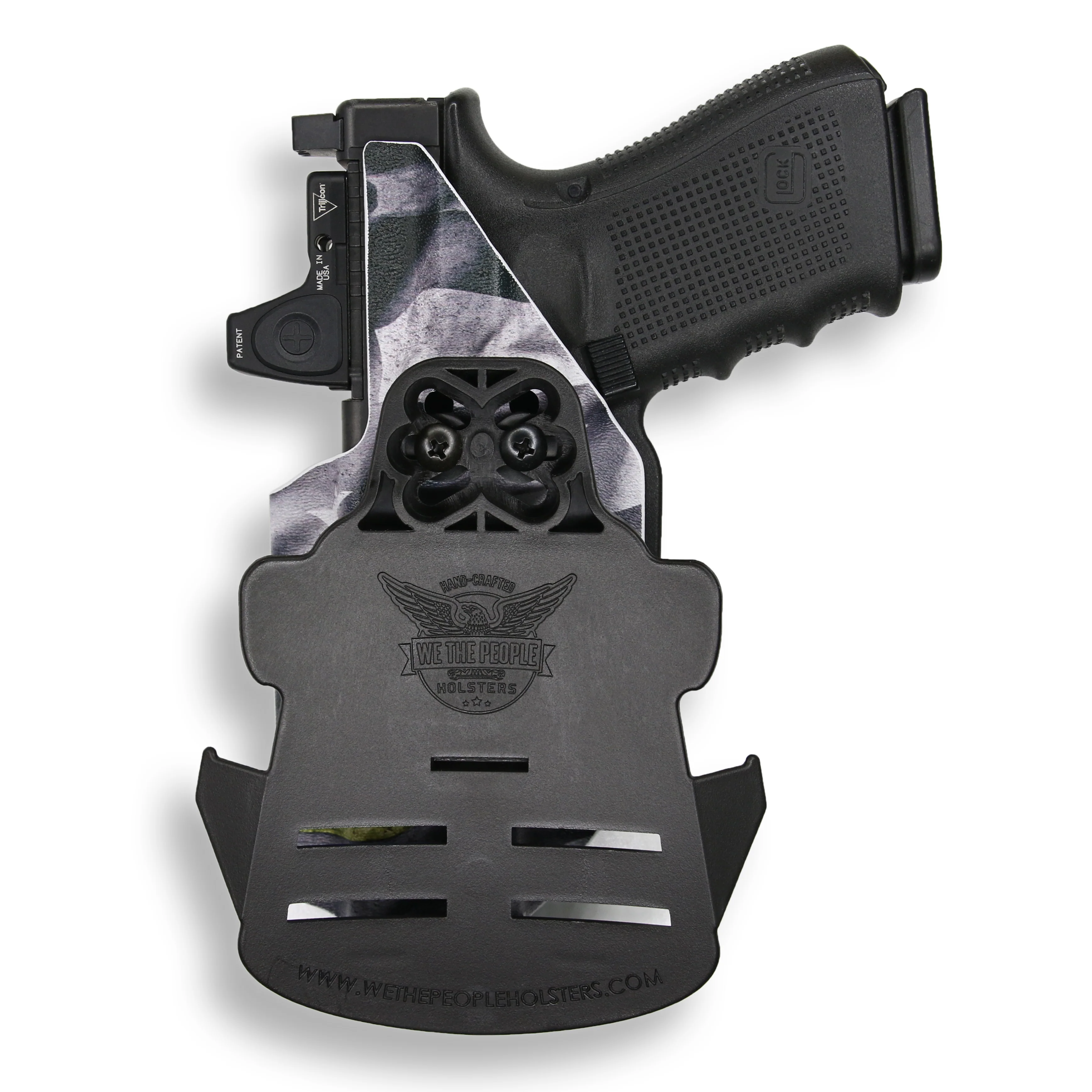 Glock 31 MOS with Streamlight TLR-7/7A/7X Light Red Dot Optic Cut OWB Holster - Image 18