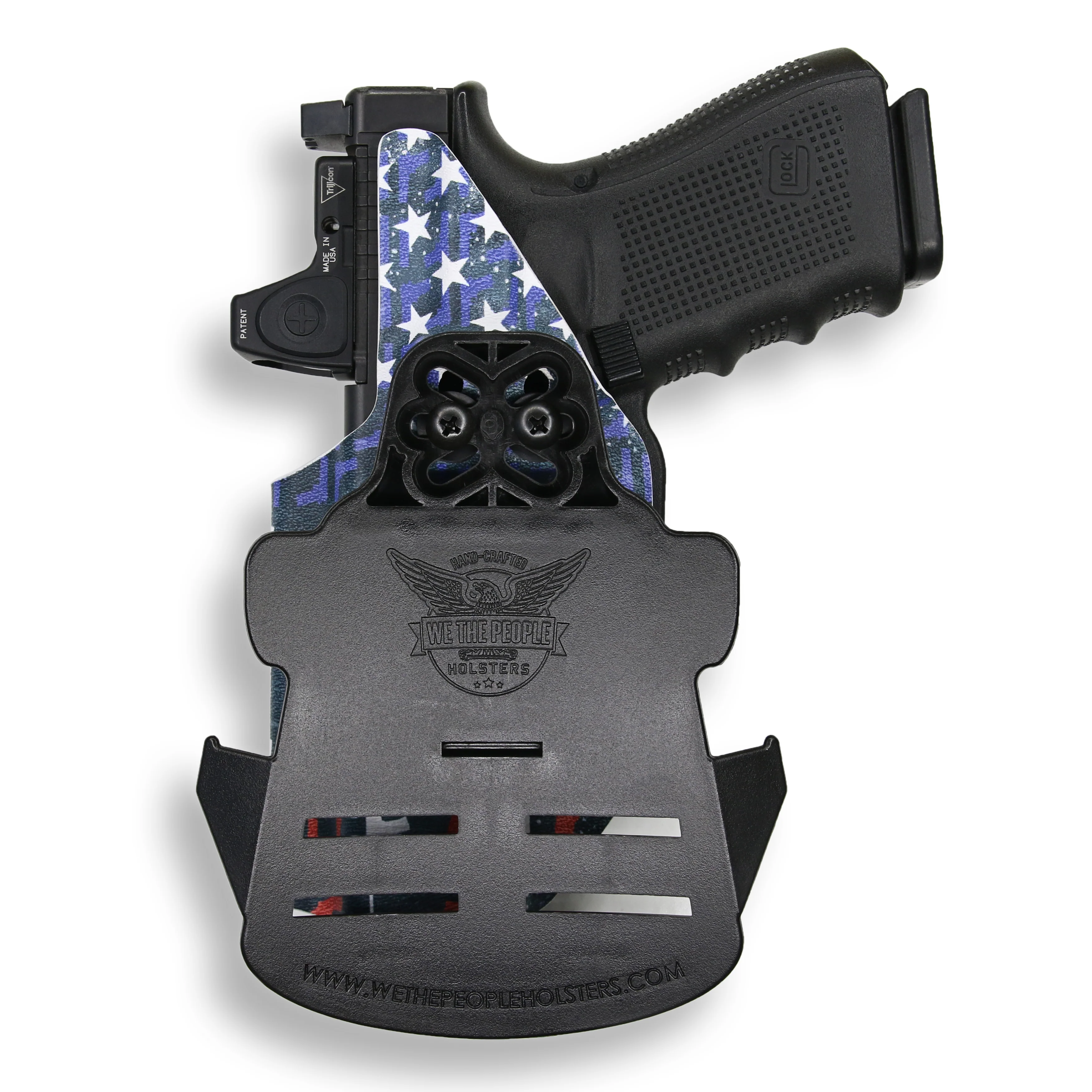 Glock 31 MOS with Streamlight TLR-7/7A/7X Light Red Dot Optic Cut OWB Holster - Image 36
