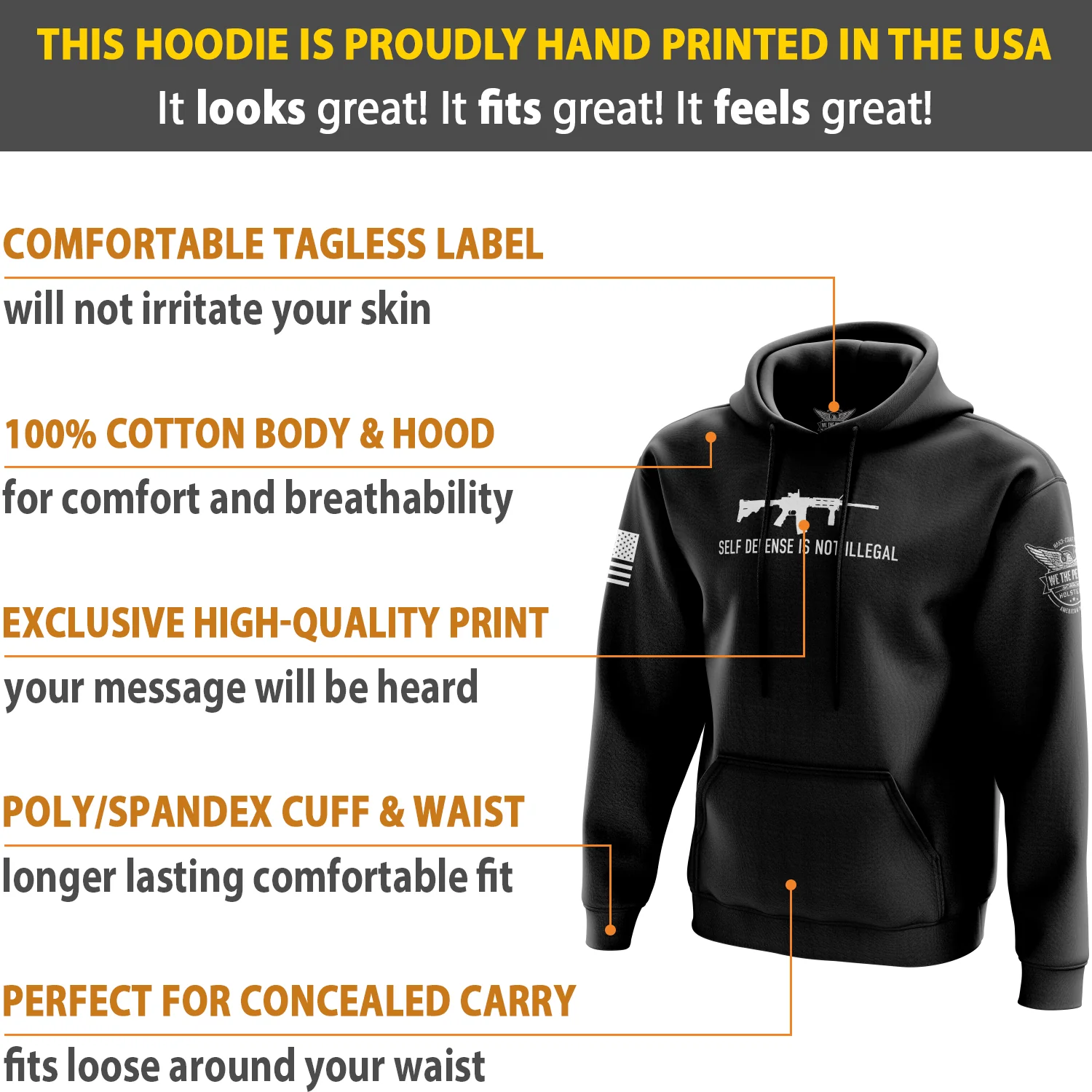 Self-Defense Hoodie - Image 5