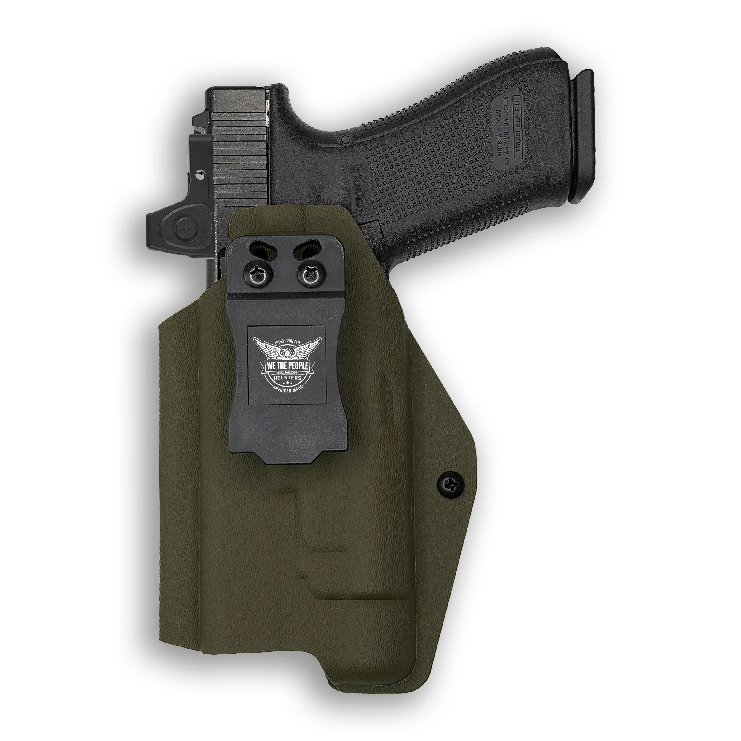 Springfield 1911 5" 45ACP with Streamlight TLR-1/1S/HL Light Red Dot Optic Cut IWB Holster - Image 105