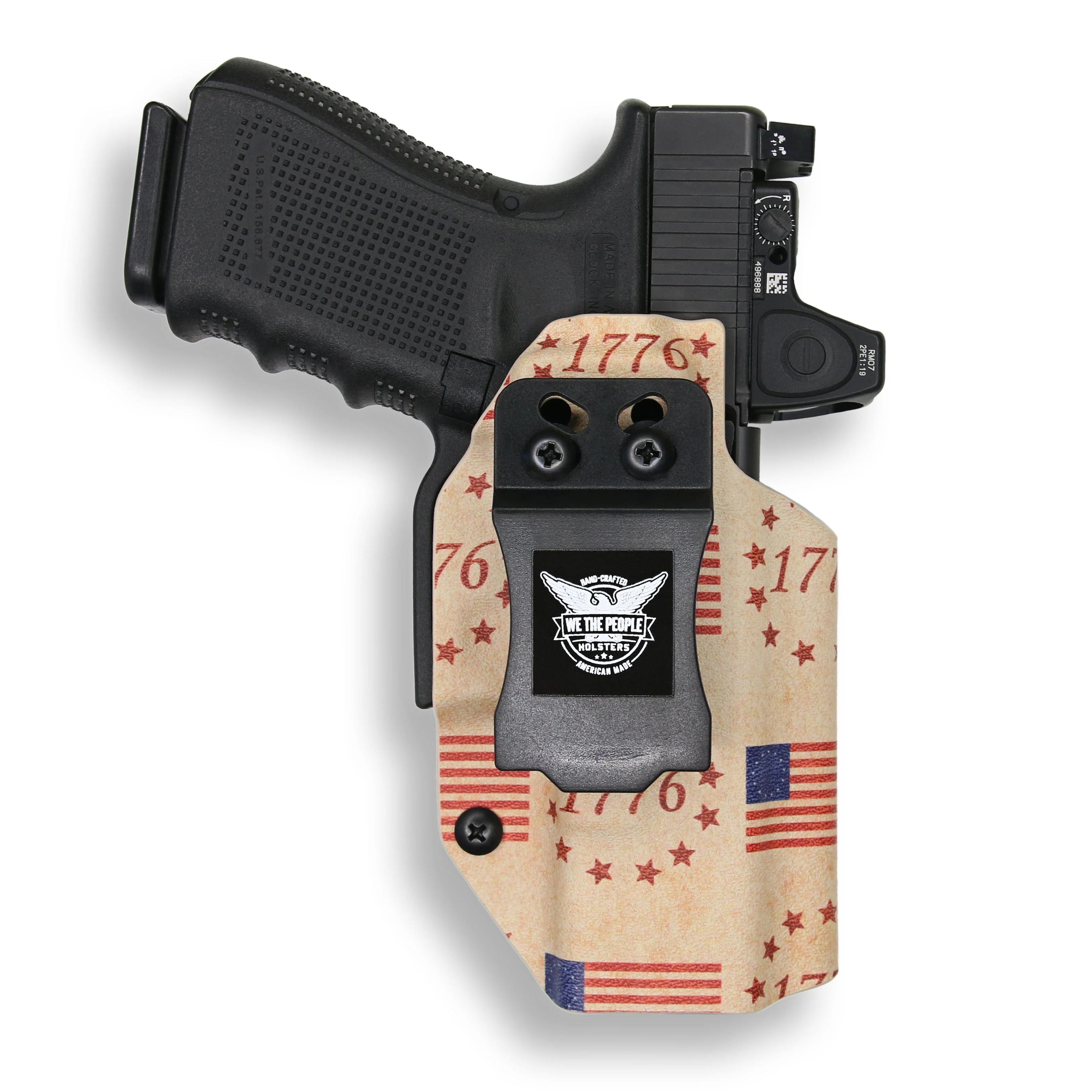 Springfield 1911 5" 45ACP with Streamlight TLR-1/1S/HL Light Red Dot Optic Cut IWB Holster - Image 31