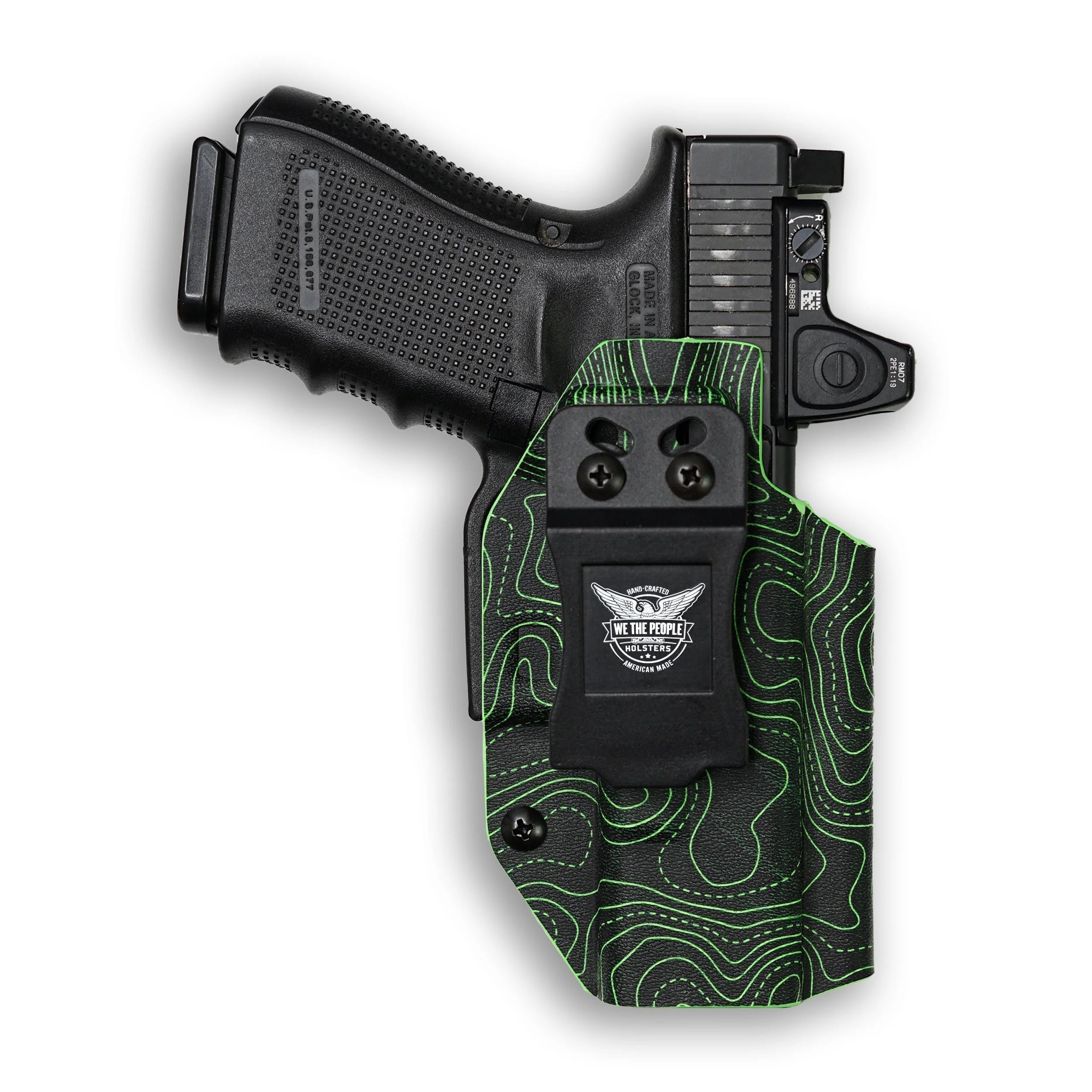 Springfield 1911 5" 45ACP with Streamlight TLR-1/1S/HL Light Red Dot Optic Cut IWB Holster - Image 49