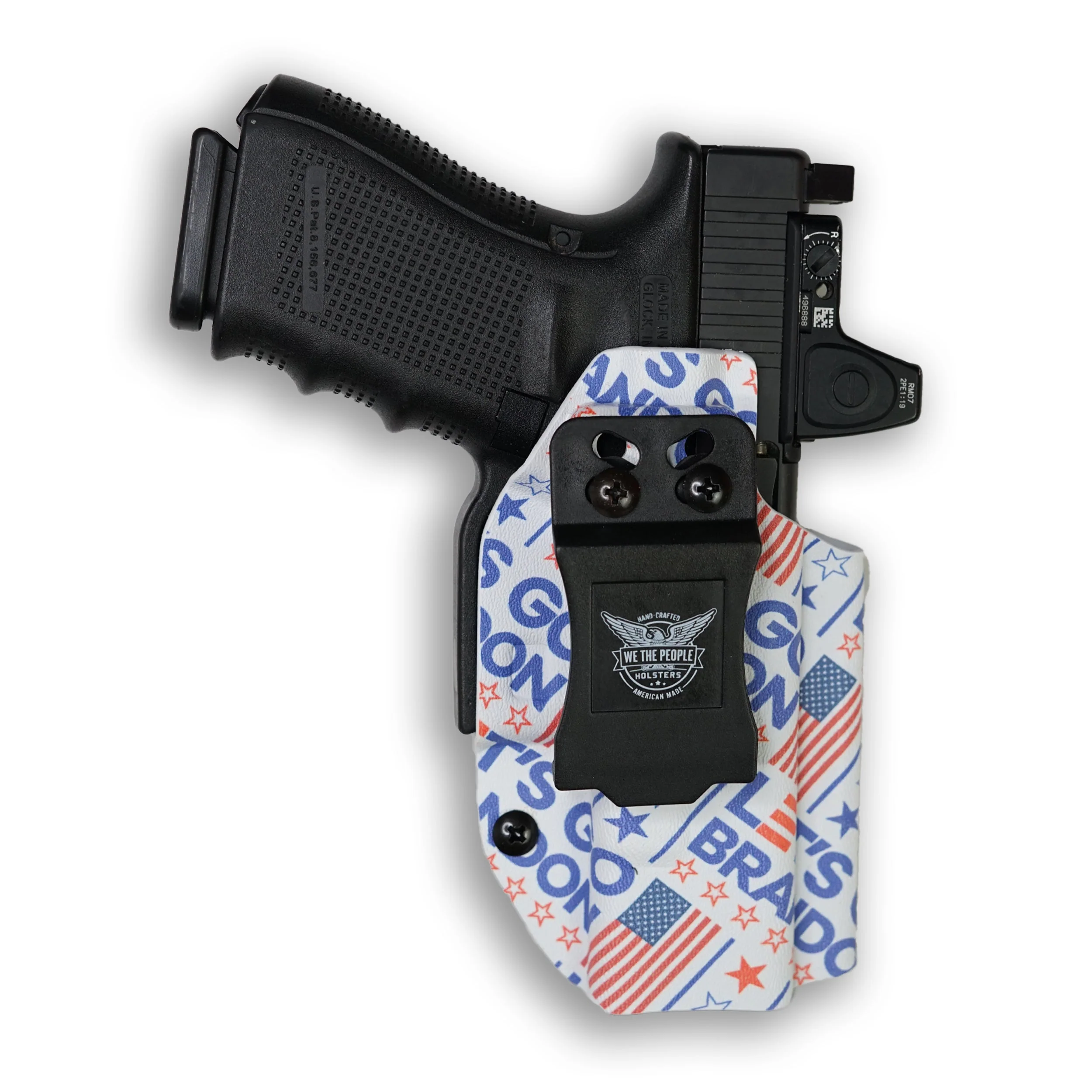 Taurus TH 40 Full Size Manual Safety 4.27" Red Dot Optic Cut IWB Holster - Image 39