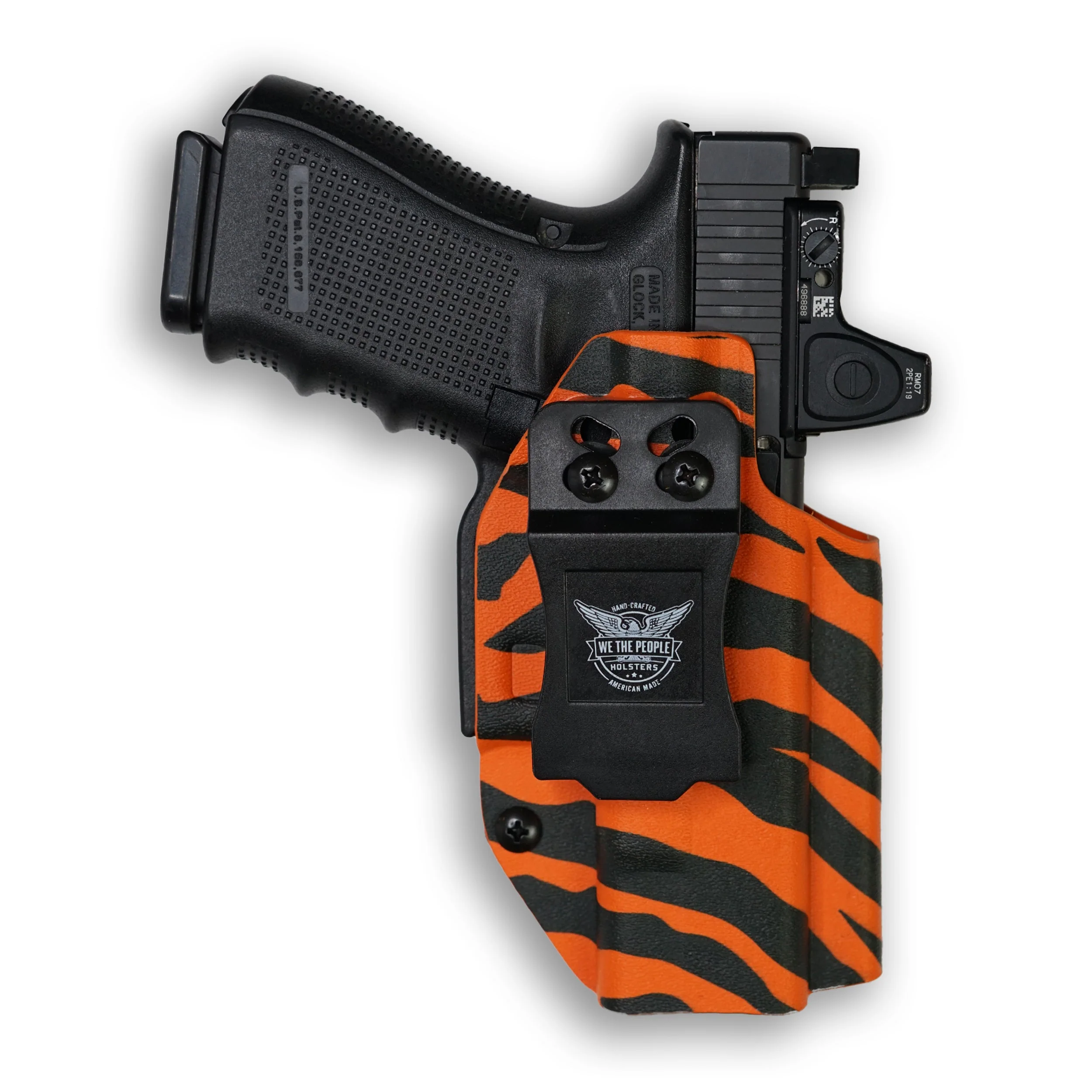 Taurus TH 40 Full Size Manual Safety 4.27" Red Dot Optic Cut IWB Holster - Image 41