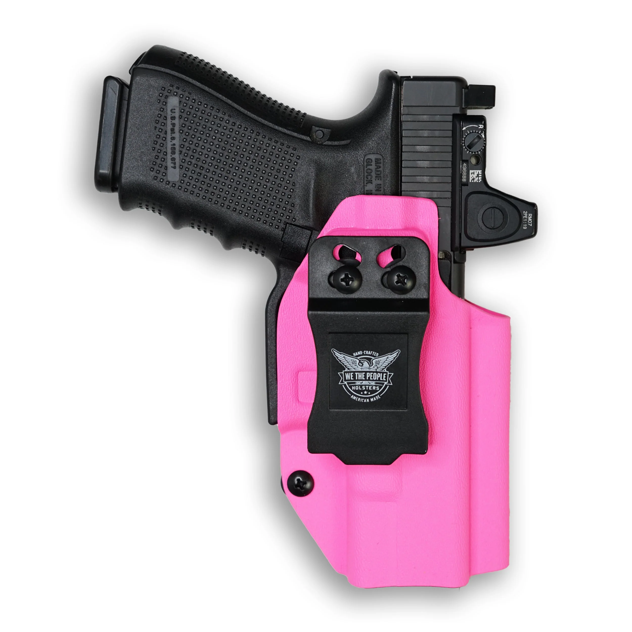 Taurus TH 40 Full Size Manual Safety 4.27" Red Dot Optic Cut IWB Holster - Image 45