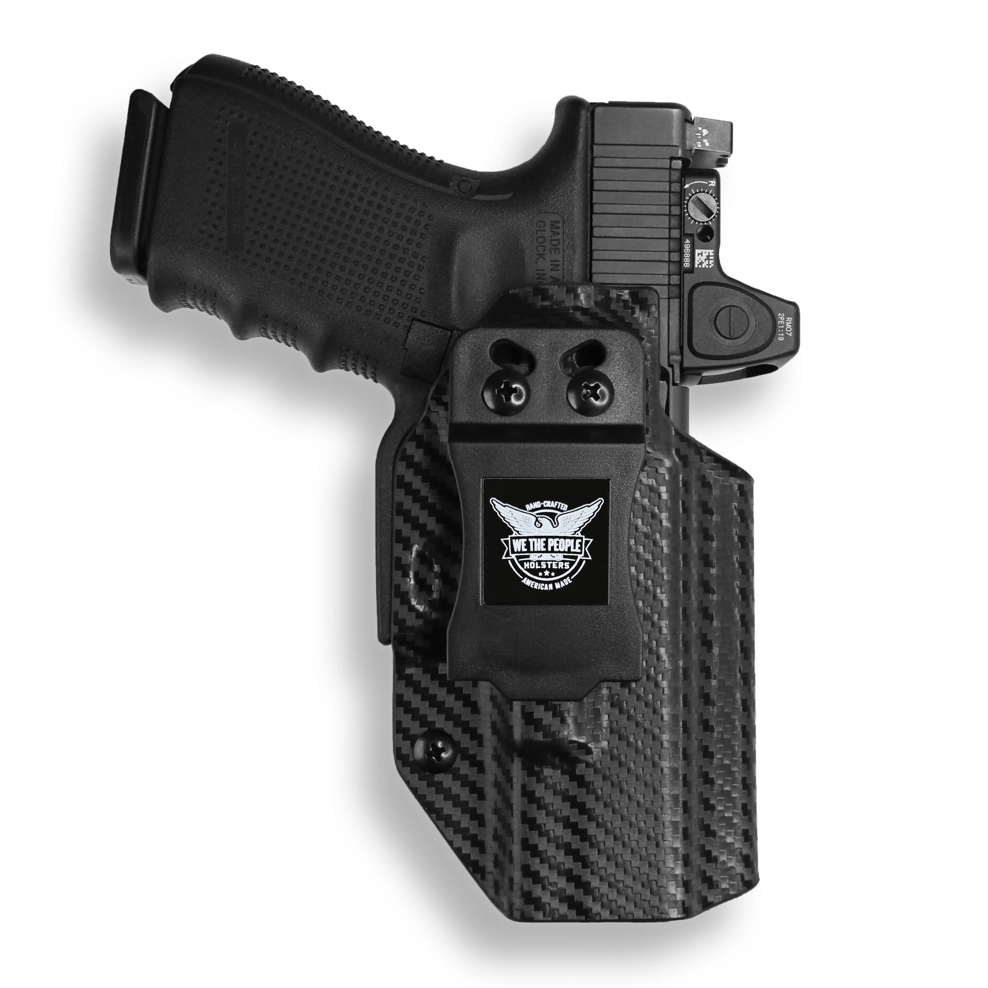 Taurus TH 40 Full Size Manual Safety 4.27" Red Dot Optic Cut IWB Holster - Image 5