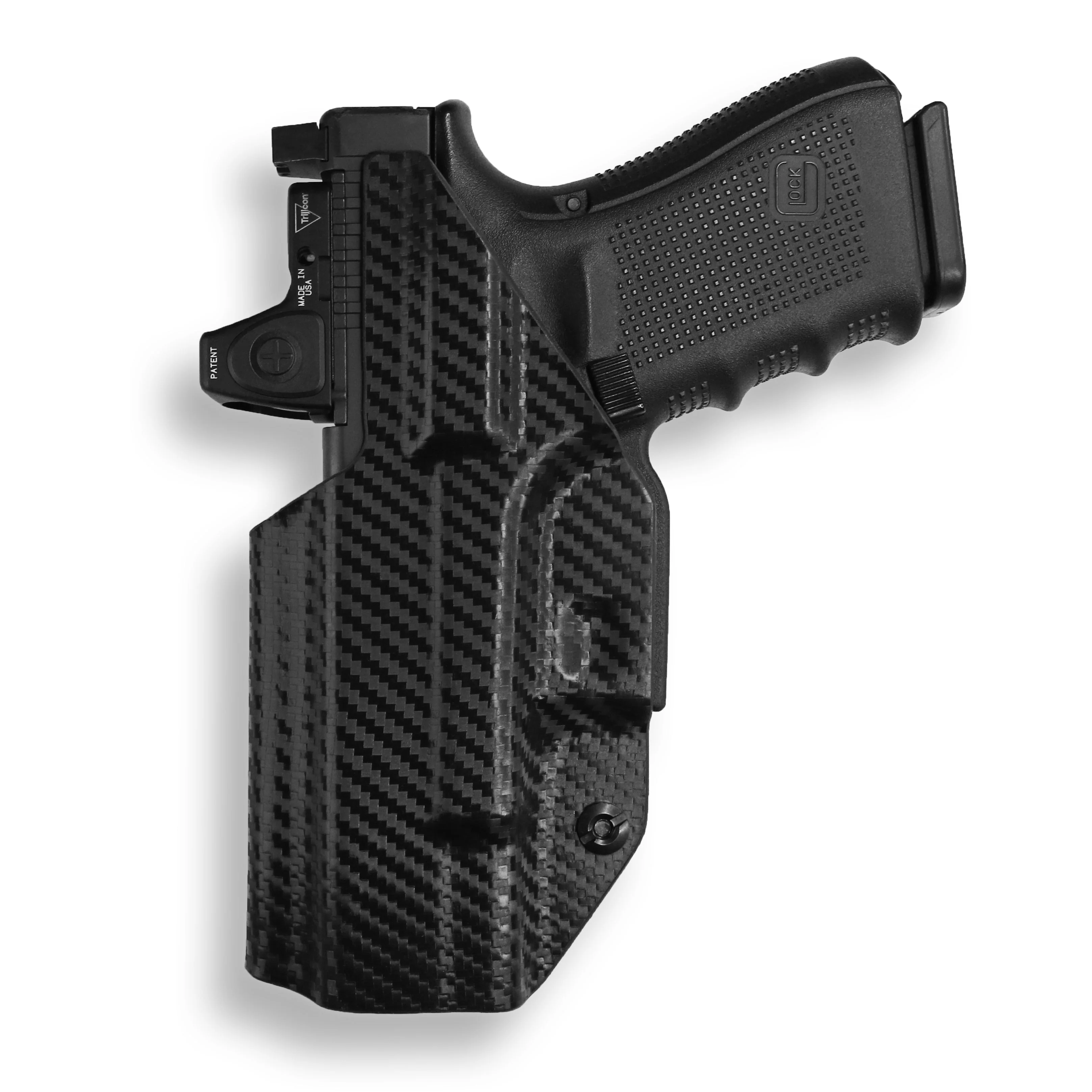 Taurus TH 40 Full Size Manual Safety 4.27" Red Dot Optic Cut IWB Holster - Image 6