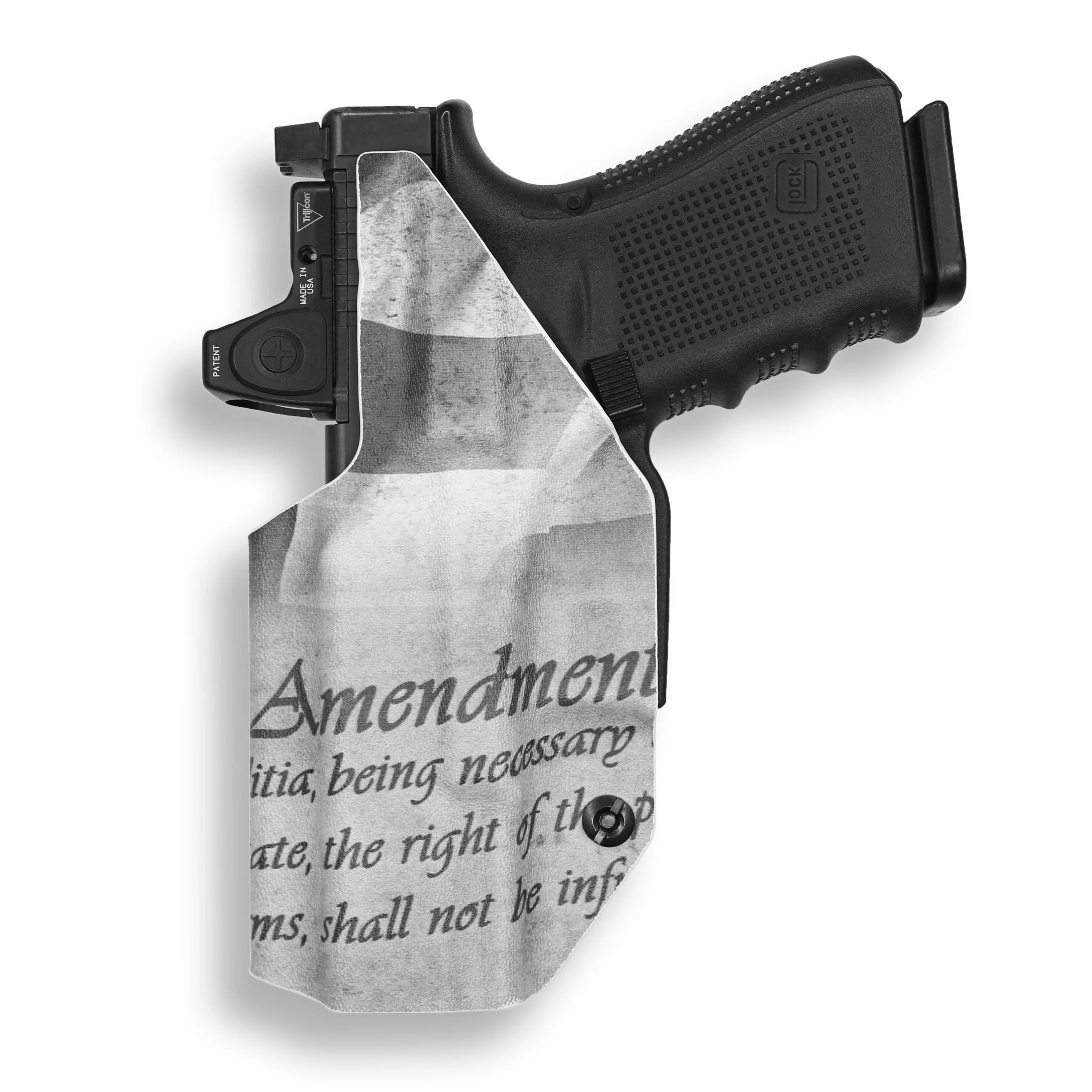 Taurus TX22 4.1" Manual Safety Red Dot Optic Cut IWB Holster - Image 34