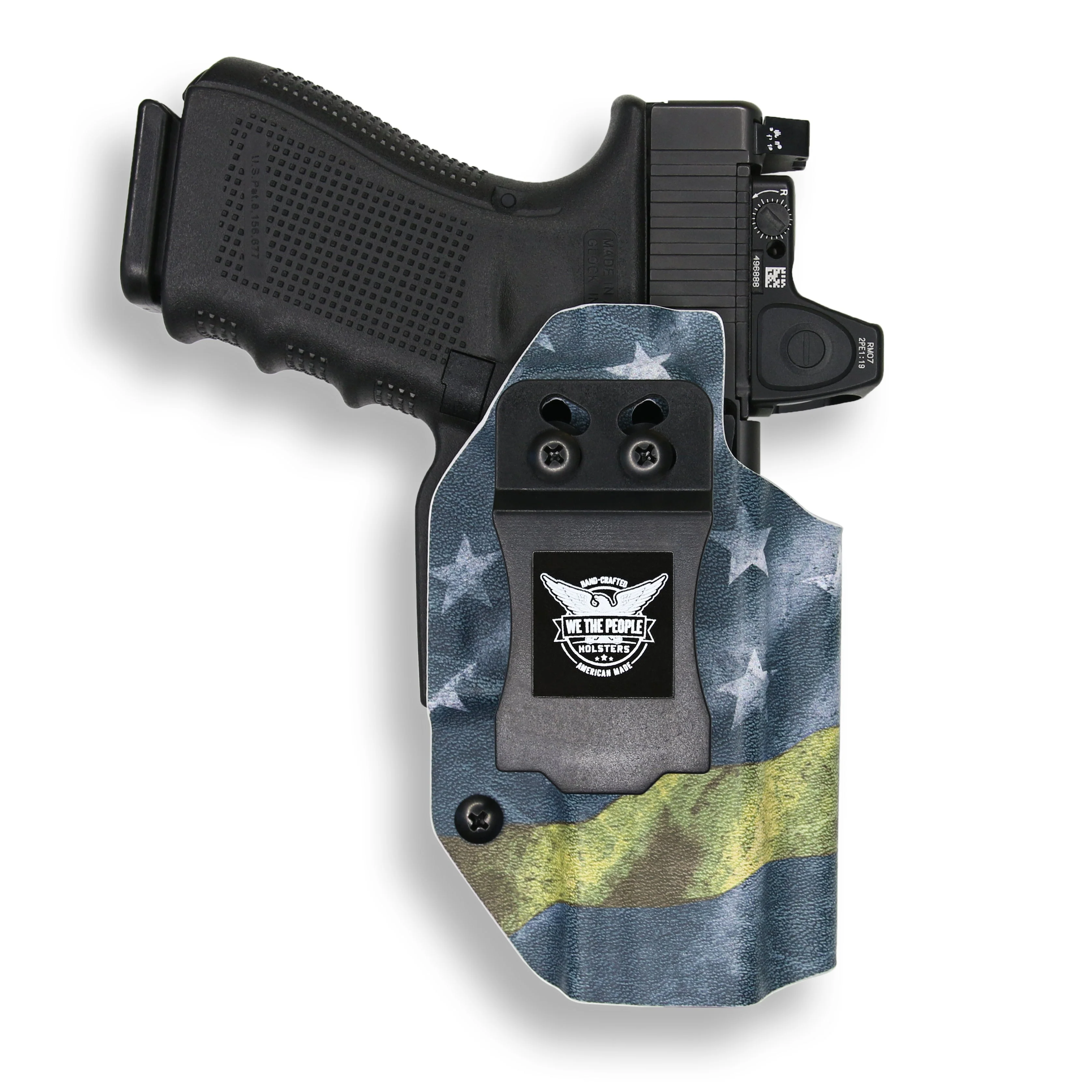 Taurus TX22 Compact 3.6" Manual Safety Red Dot Optic Cut IWB Holster - Image 17