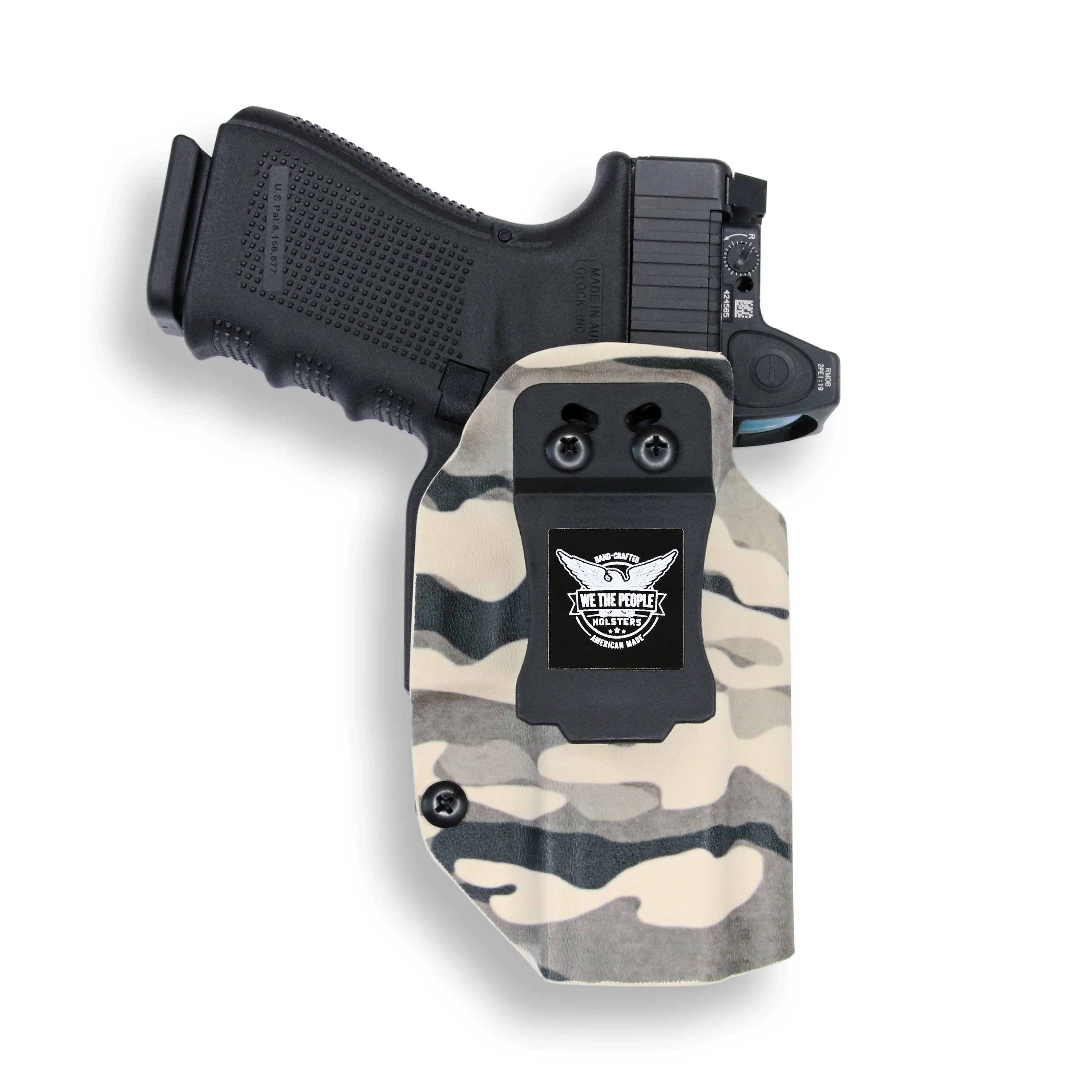 Taurus TX22 Compact 3.6" Manual Safety Red Dot Optic Cut IWB Holster - Image 24