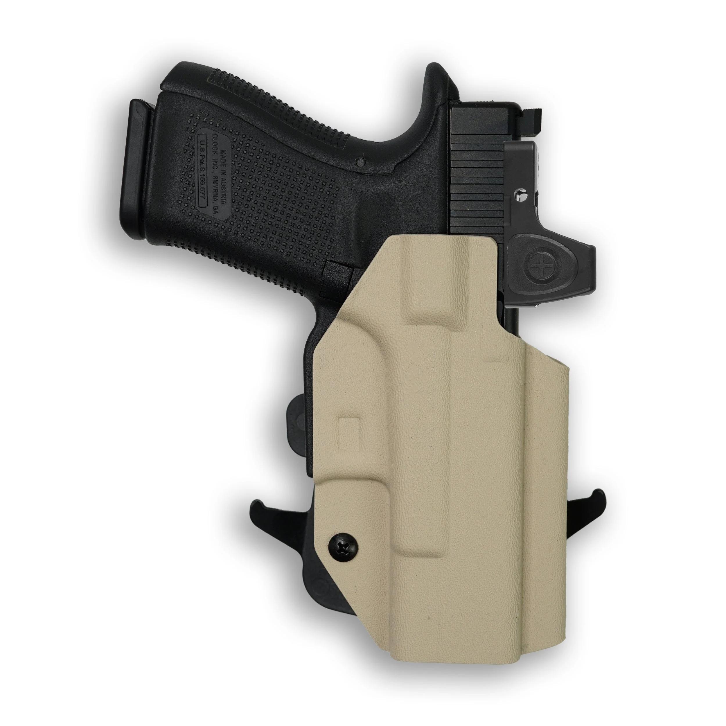 Walther PDP Compact 4" with Streamlight TLR-1/1S/HL Light Red Dot Optic Cut OWB Holster - Image 26