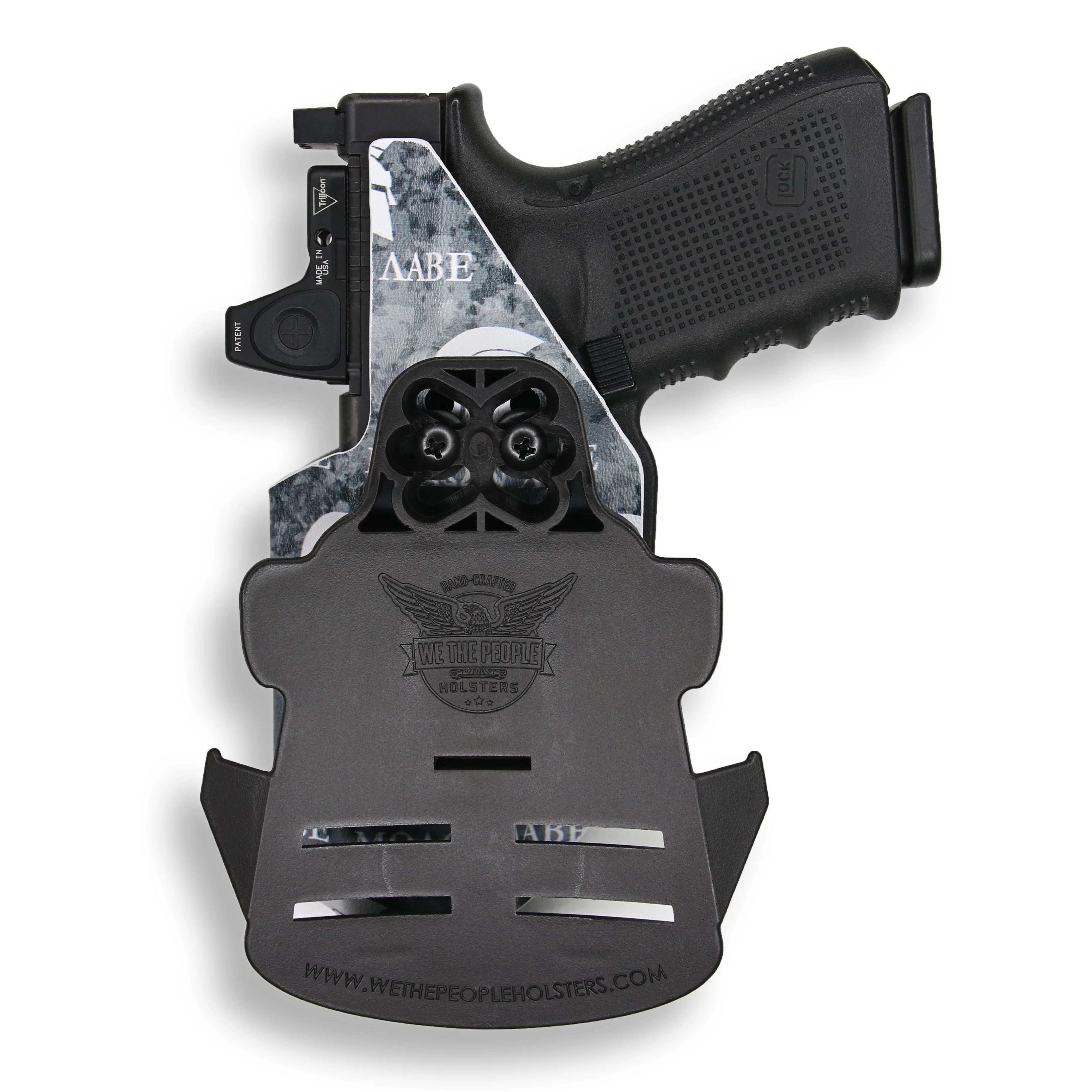 Walther PDP Compact 4" with Streamlight TLR-1/1S/HL Light Red Dot Optic Cut OWB Holster - Image 28