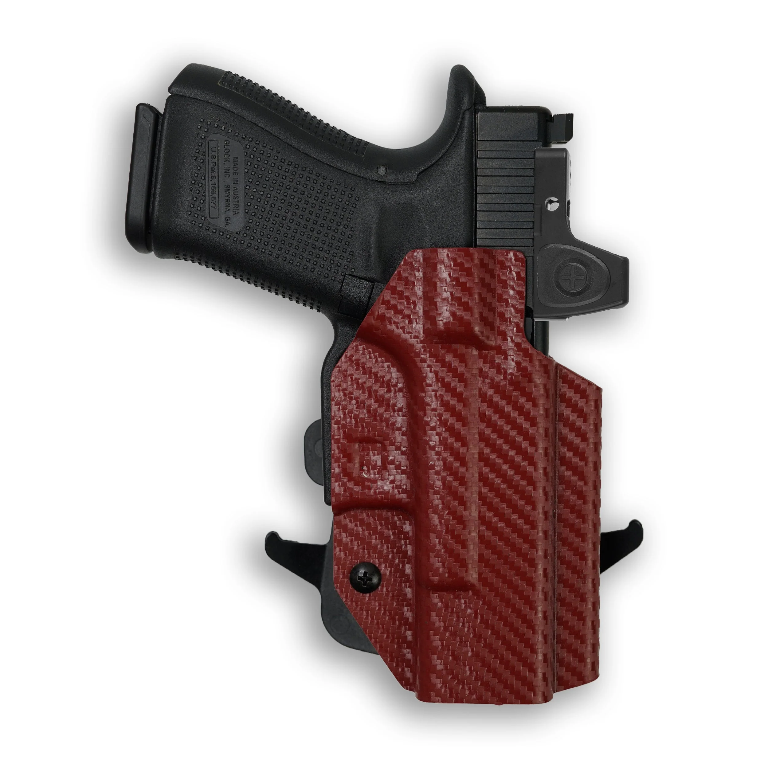 Walther PDP Compact 4" with Streamlight TLR-1/1S/HL Light Red Dot Optic Cut OWB Holster - Image 50