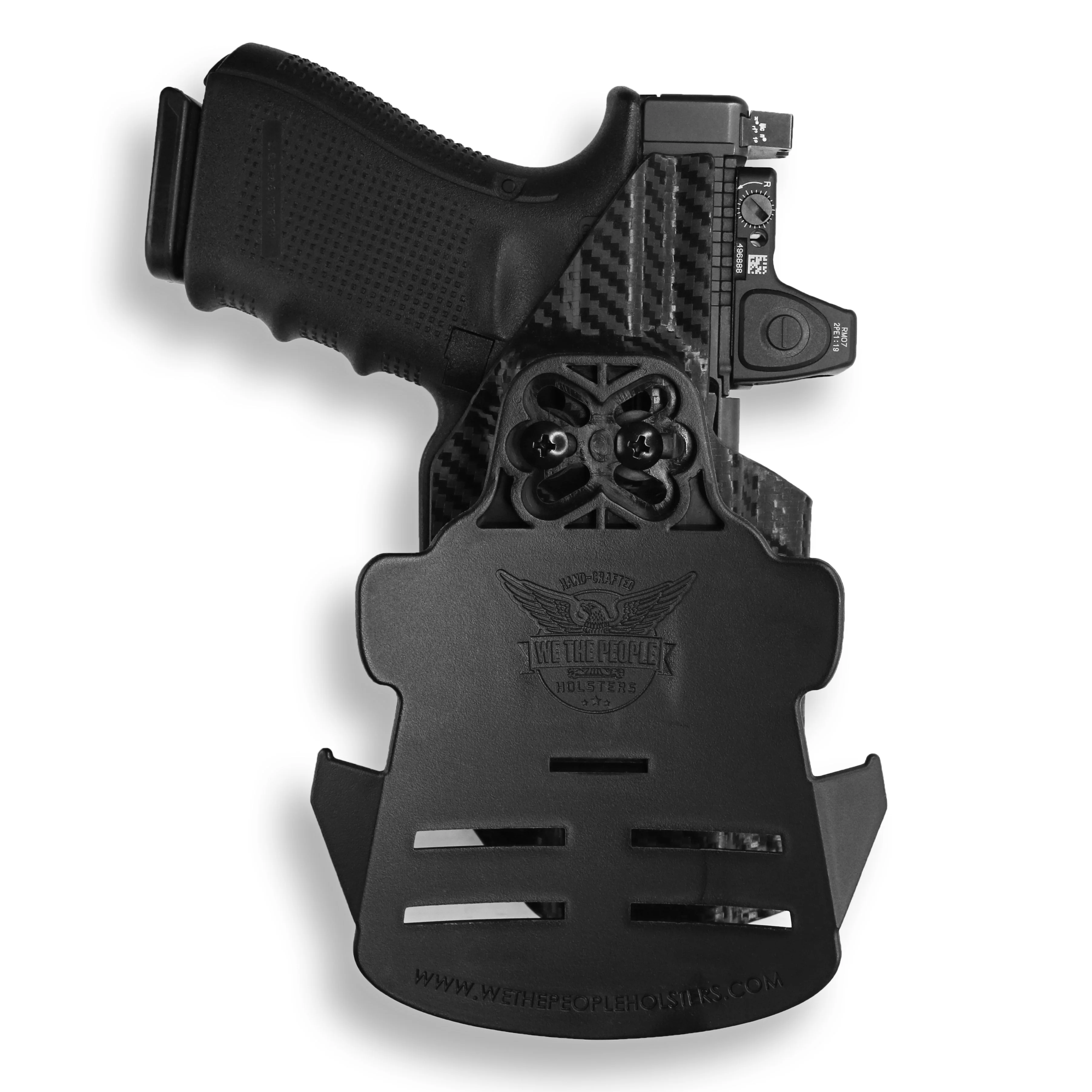 Walther PDP F-Series 4" with Streamlight TLR-1/1S/HL Light Red Dot Optic Cut OWB Holster - Image 8