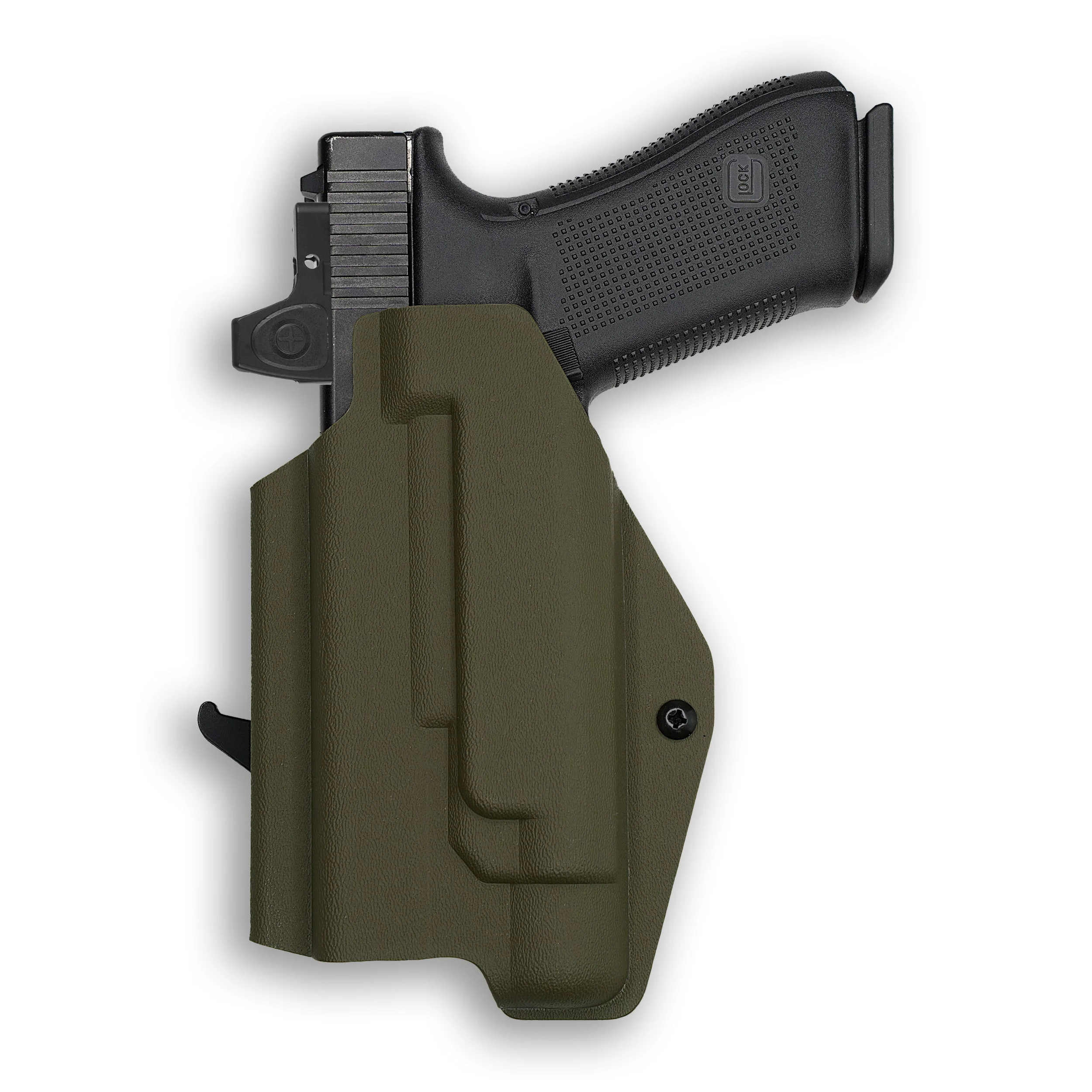 Walther PDP Full Size 4" with Streamlight TLR-1/1S/HL Light Red Dot Optic Cut OWB Holster - Image 105