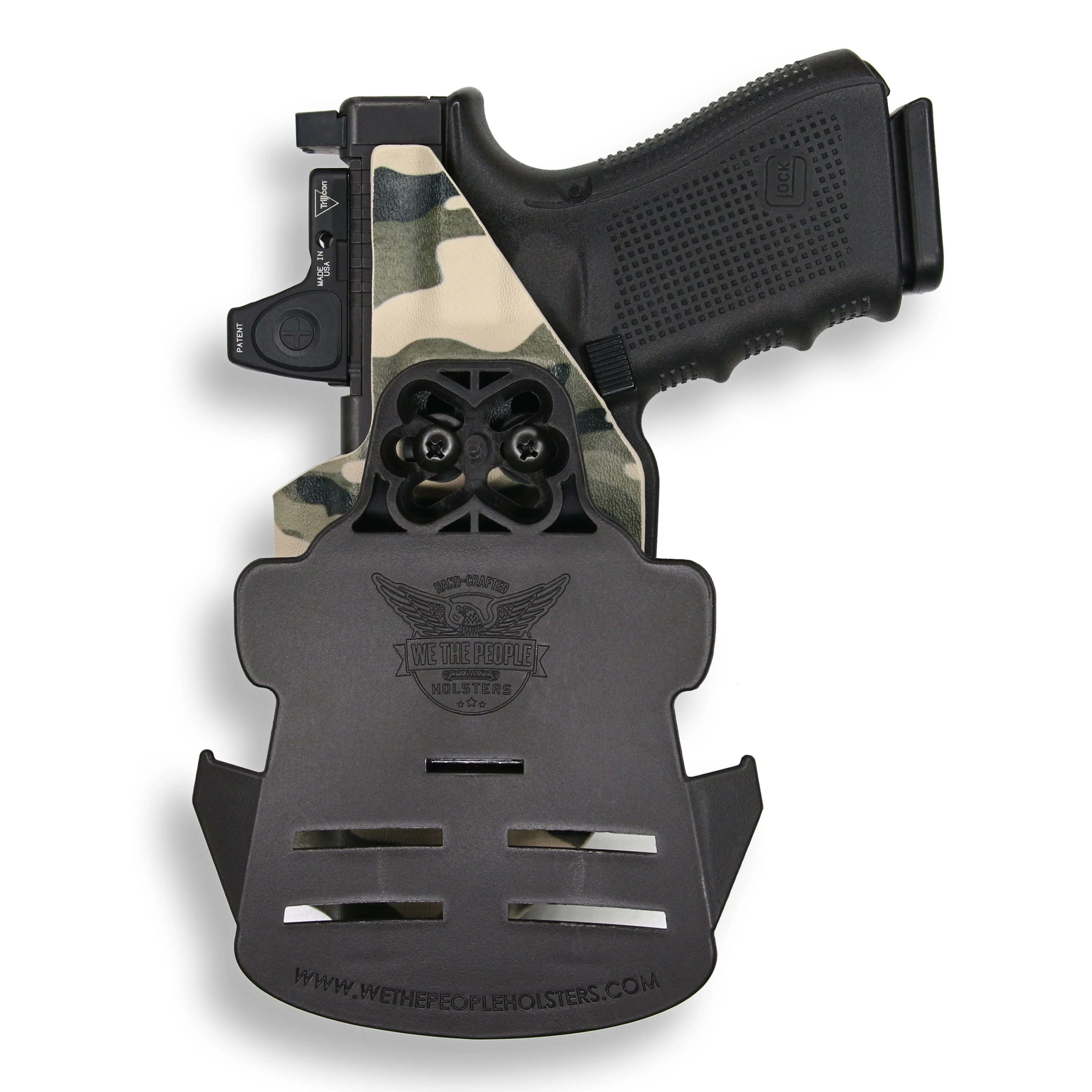 Walther PDP Full Size 4" with Streamlight TLR-1/1S/HL Light Red Dot Optic Cut OWB Holster - Image 25