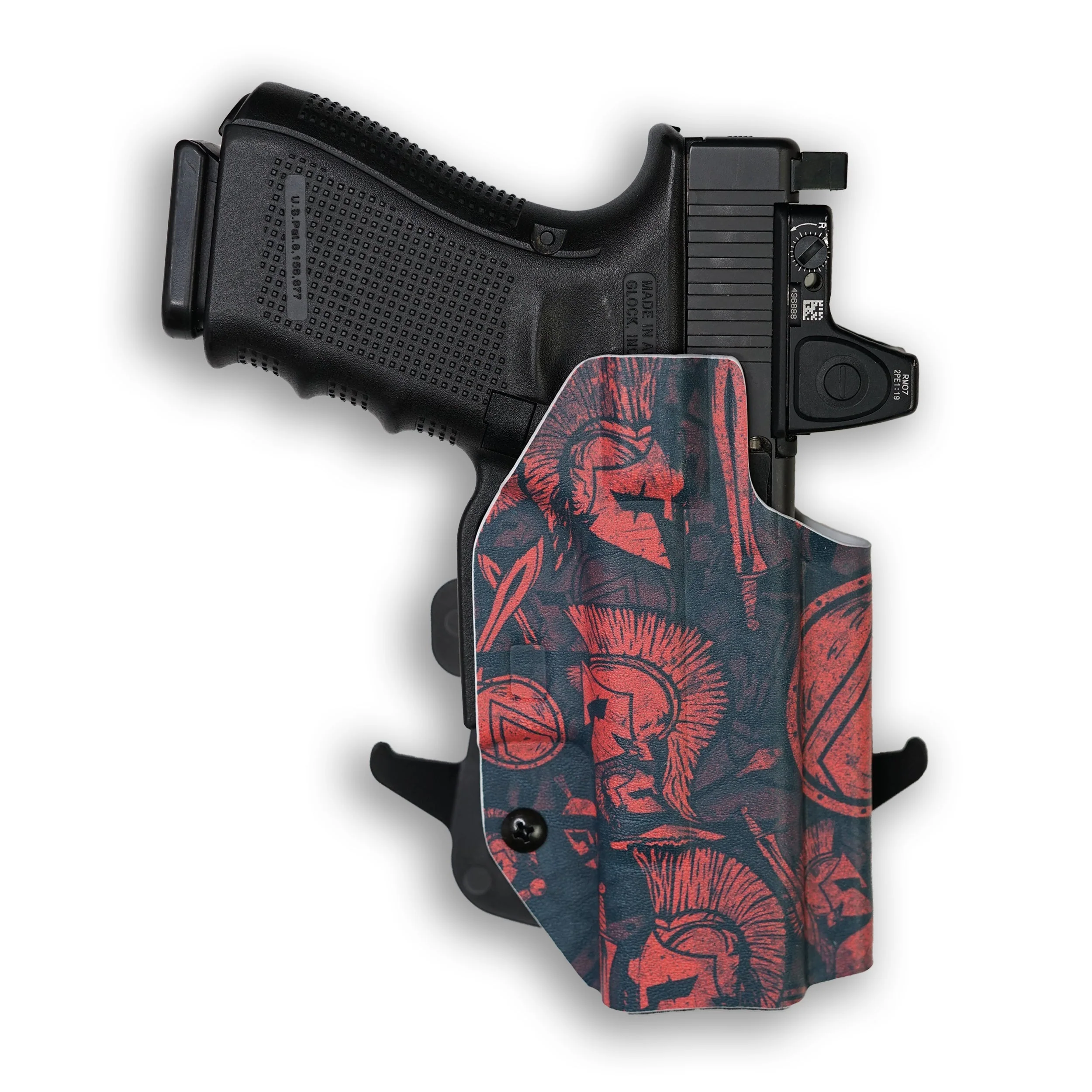 Walther PDP Full Size 4" with Streamlight TLR-1/1S/HL Light Red Dot Optic Cut OWB Holster - Image 37