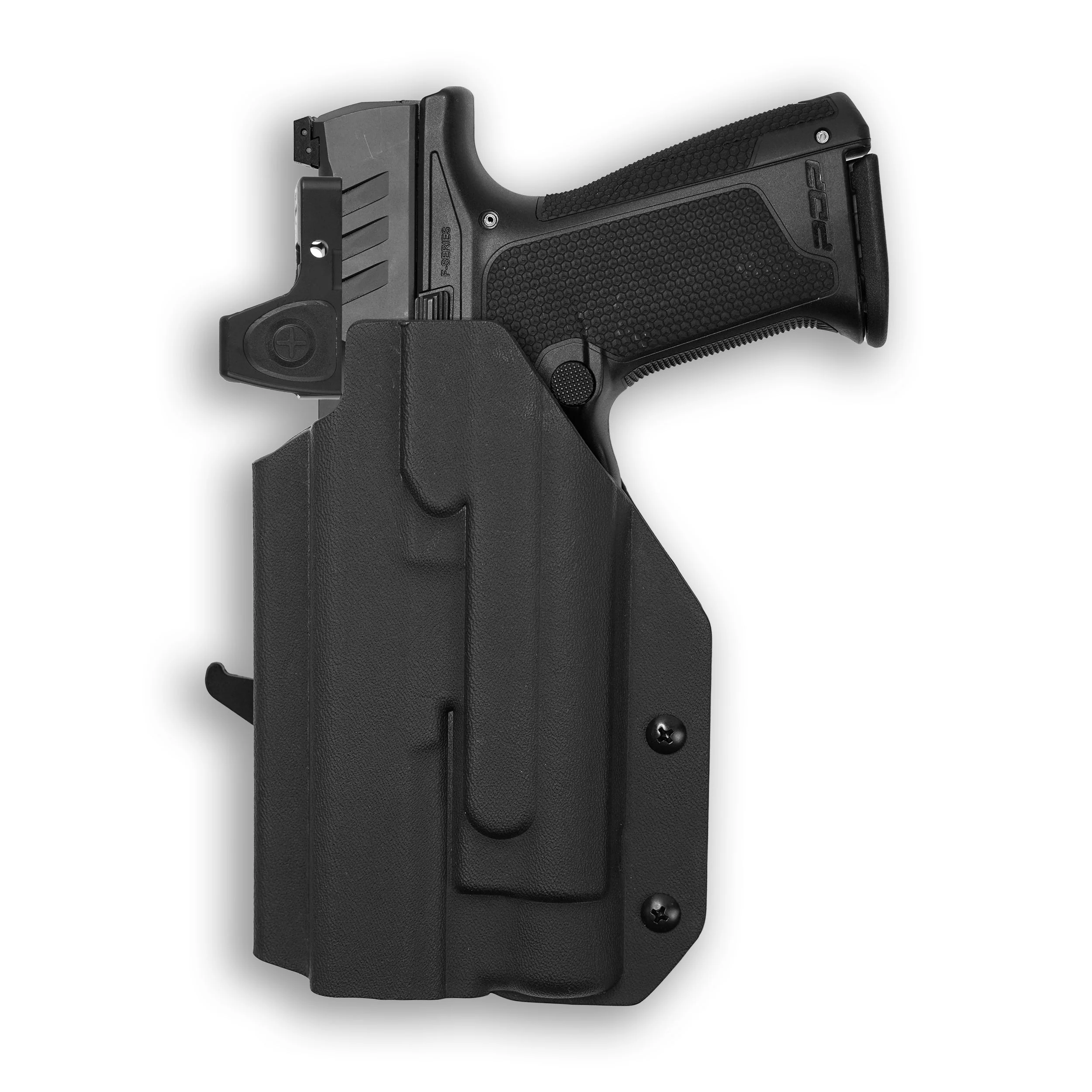 Walther PDP Pro SD Compact 4.6" with Threaded Barrel and Streamlight TLR-1/1S/HL Light Red Dot Optic Cut OWB Holster - Image 3