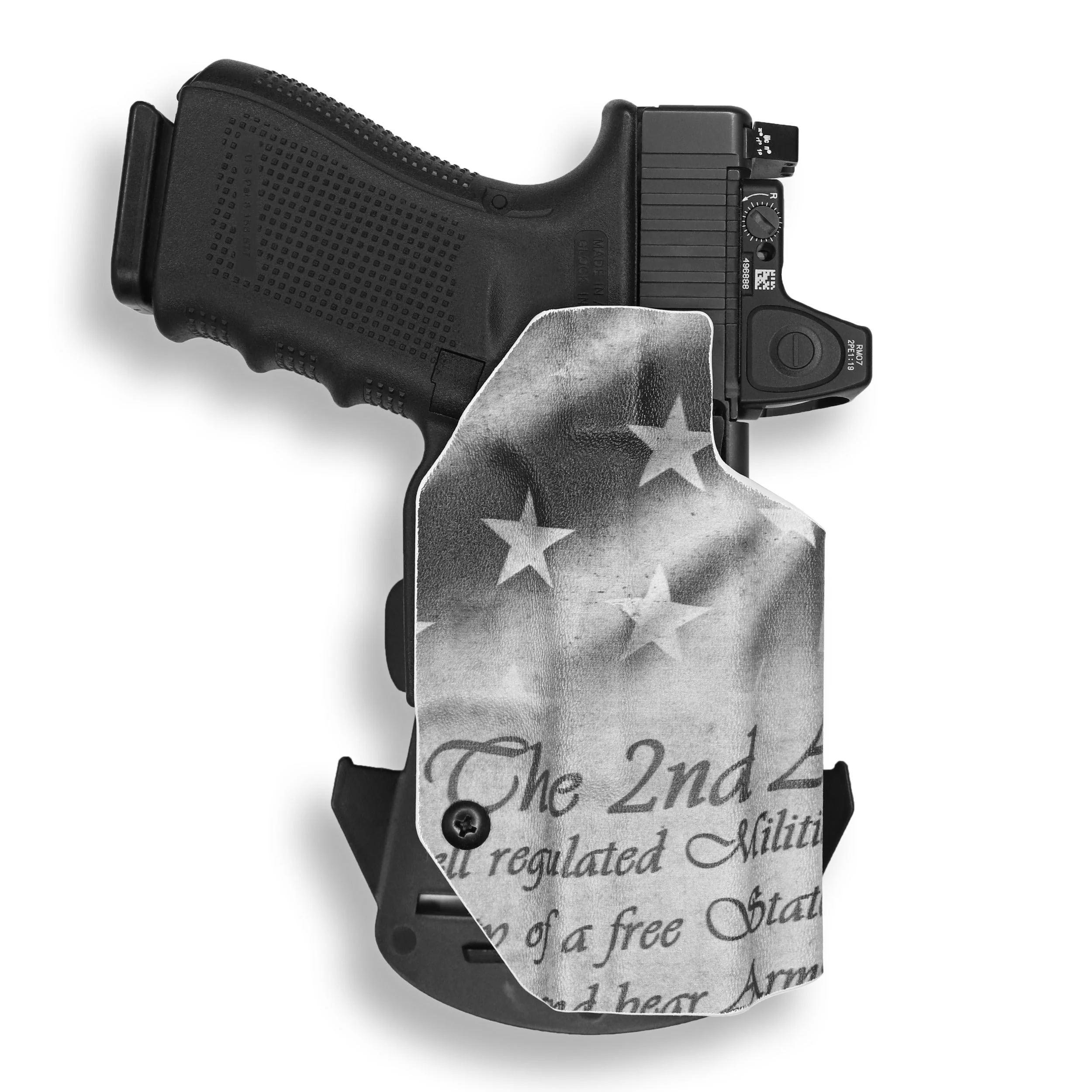 Walther PDP Pro SD Compact 4.6" with Threaded Barrel and Streamlight TLR-1/1S/HL Light Red Dot Optic Cut OWB Holster - Image 33