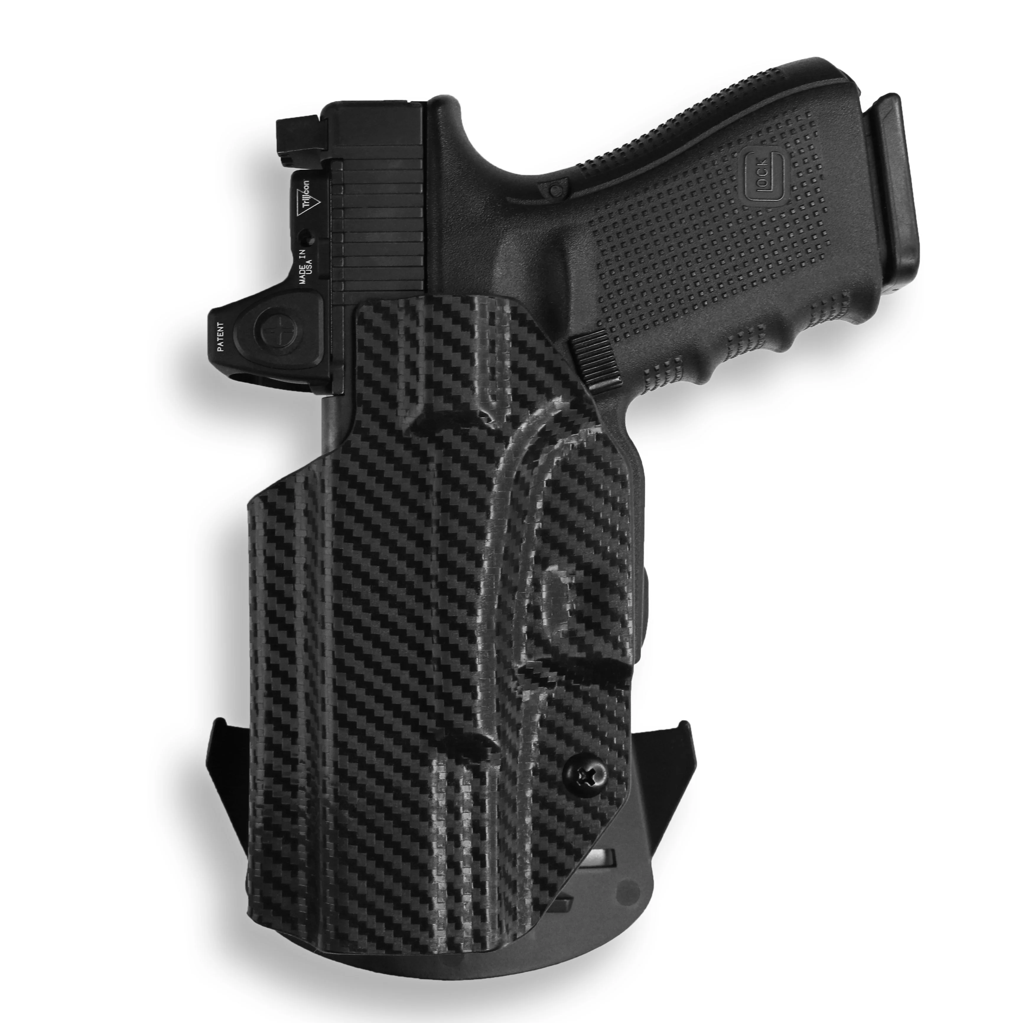 Walther PDP Pro SD Compact 4.6" with Threaded Barrel and Streamlight TLR-1/1S/HL Light Red Dot Optic Cut OWB Holster - Image 7