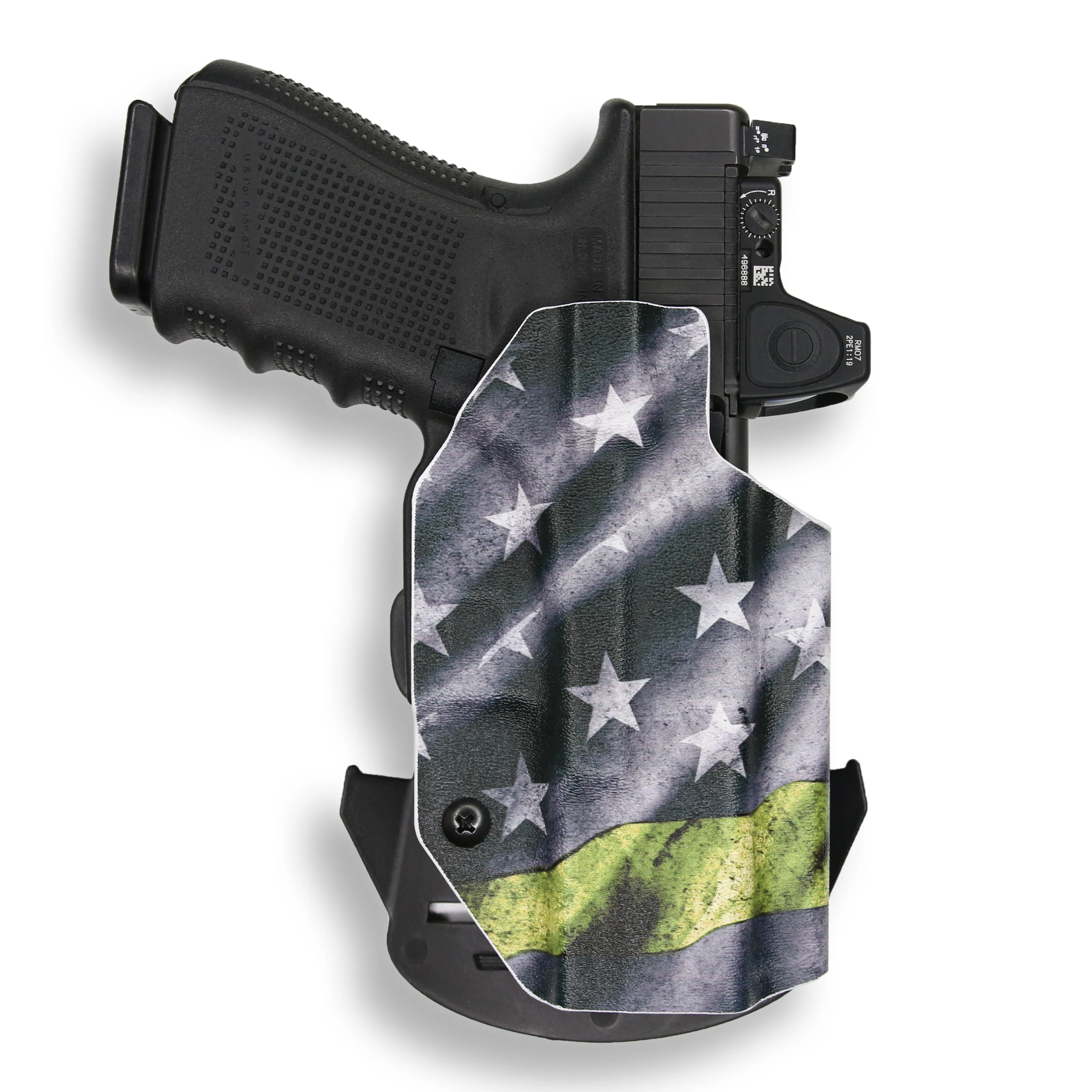 Walther PDP Pro-X PMM Full Size 4.6" with Streamlight TLR-1/1S/HL Light Red Dot Optic Cut OWB Holster - Image 17