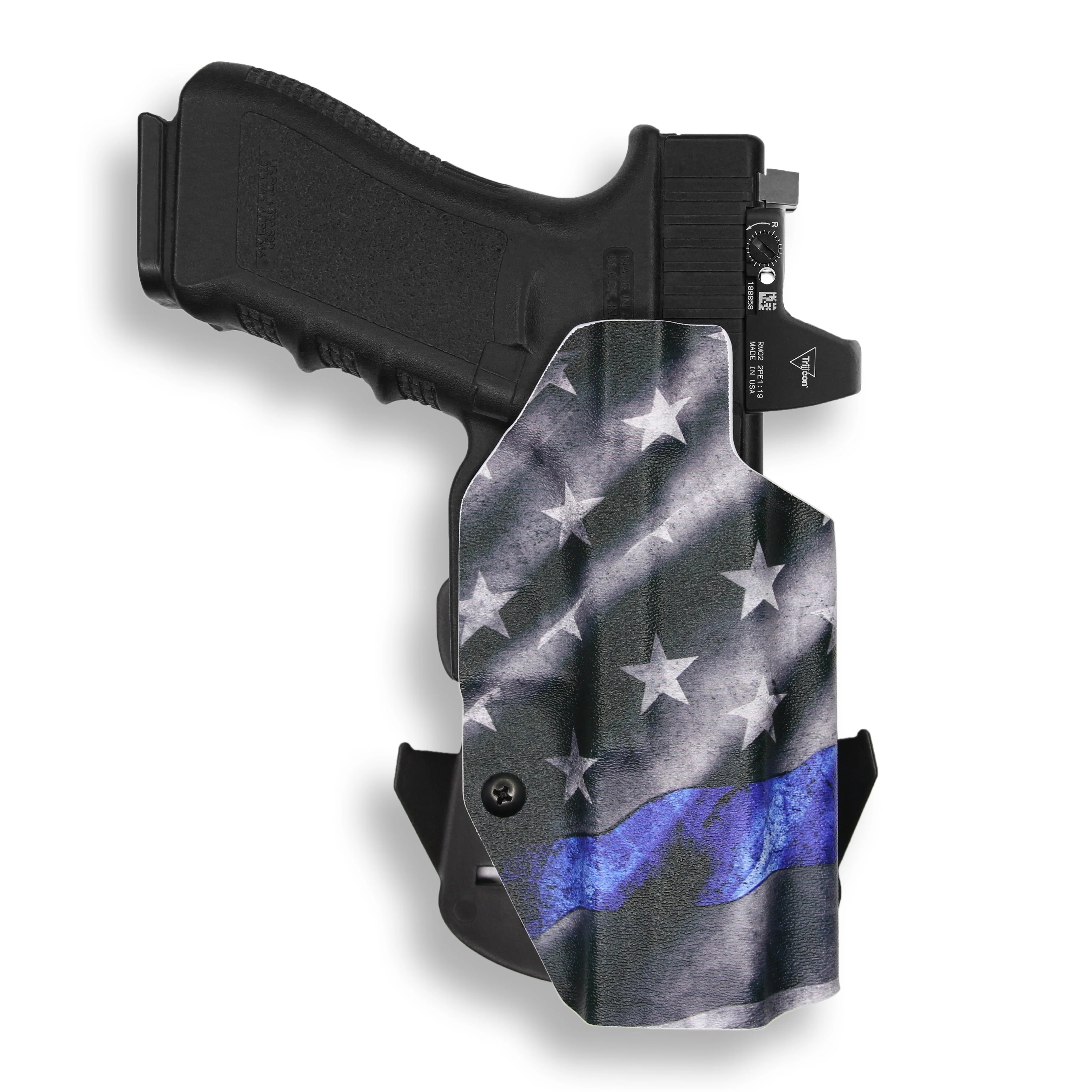 Walther PDP Professional ACRO Compact 4" Red Dot Optic Cut OWB Holster - Image 13