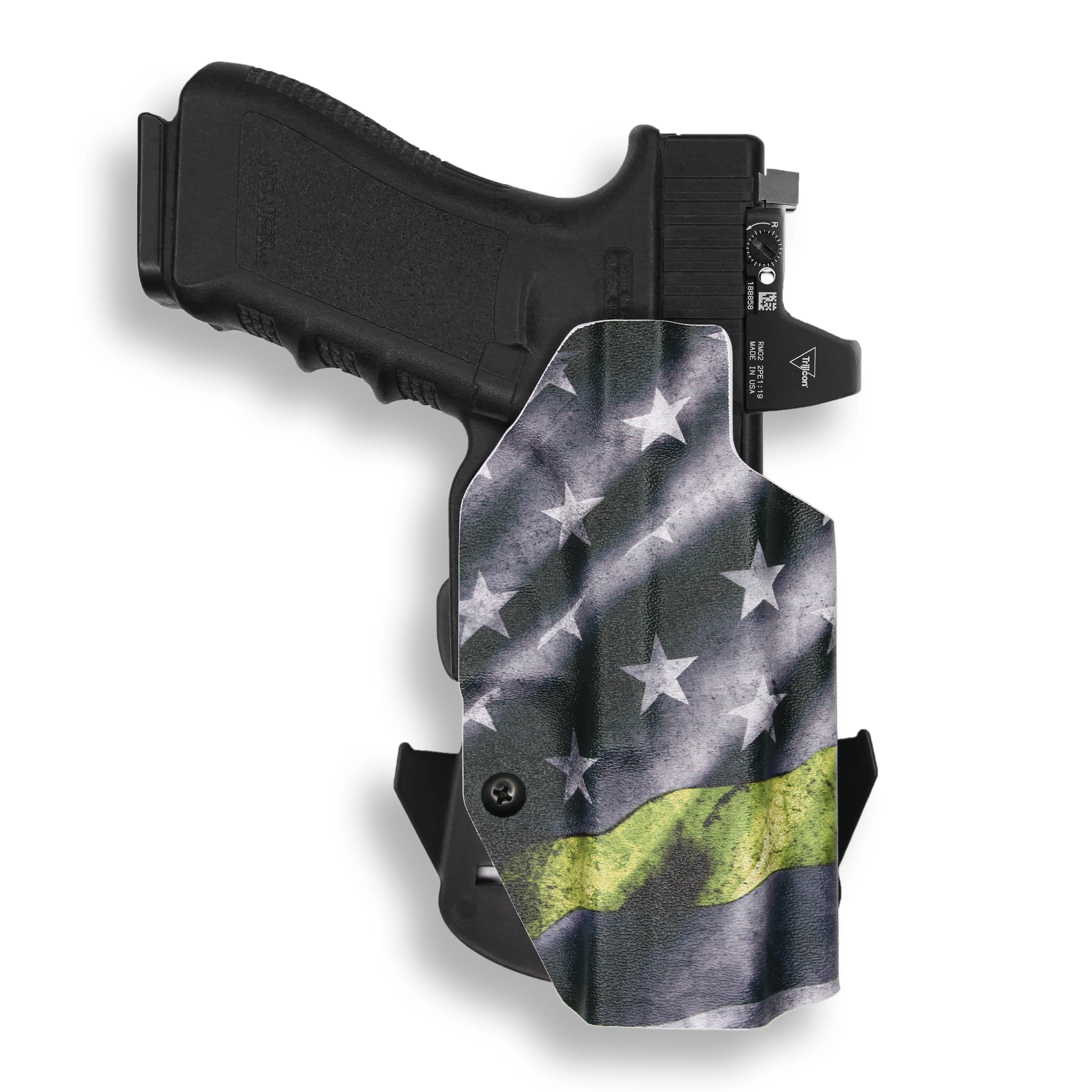 Walther PDP Professional ACRO Compact 4" Red Dot Optic Cut OWB Holster - Image 17