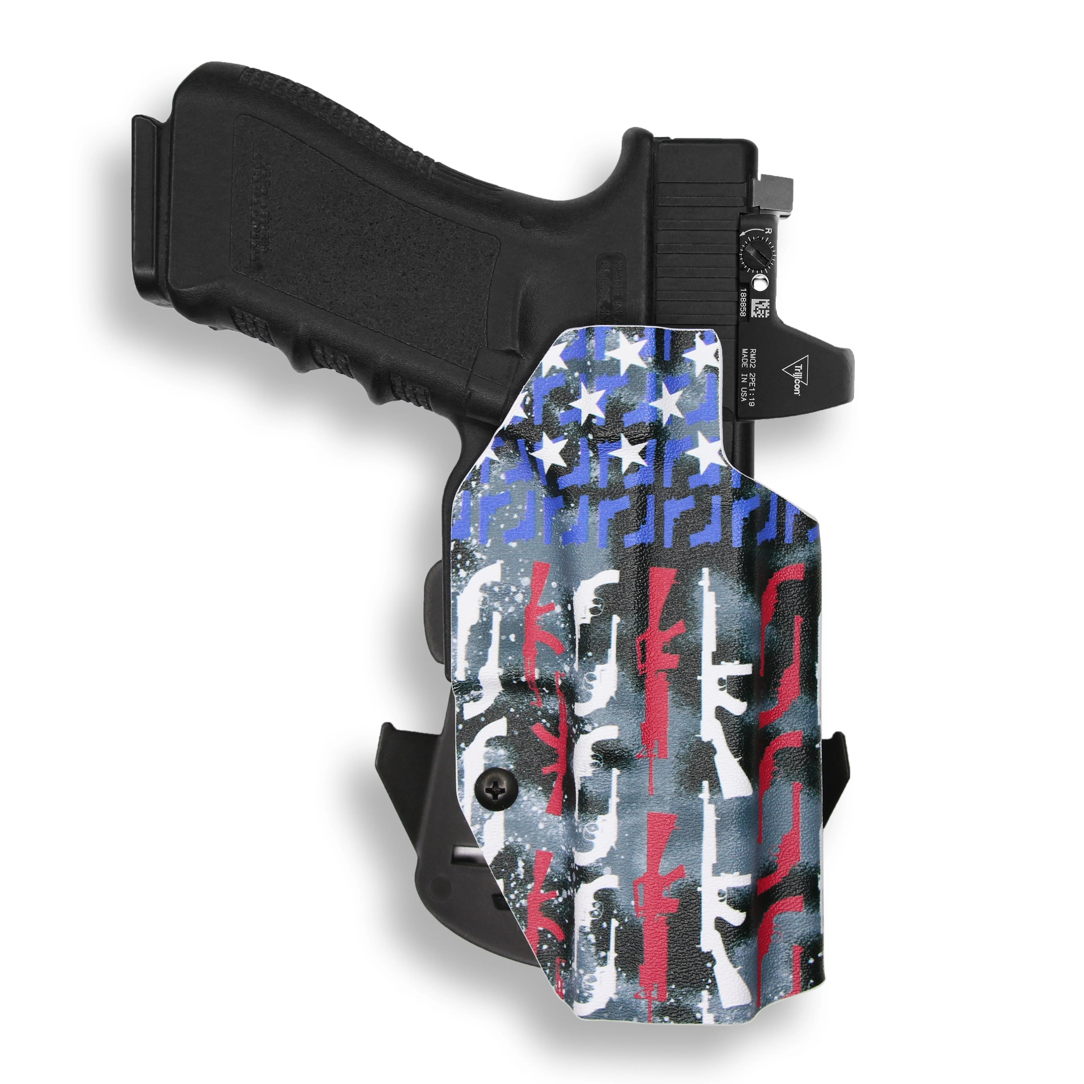 Walther PDP Professional ACRO Compact 4" Red Dot Optic Cut OWB Holster - Image 35