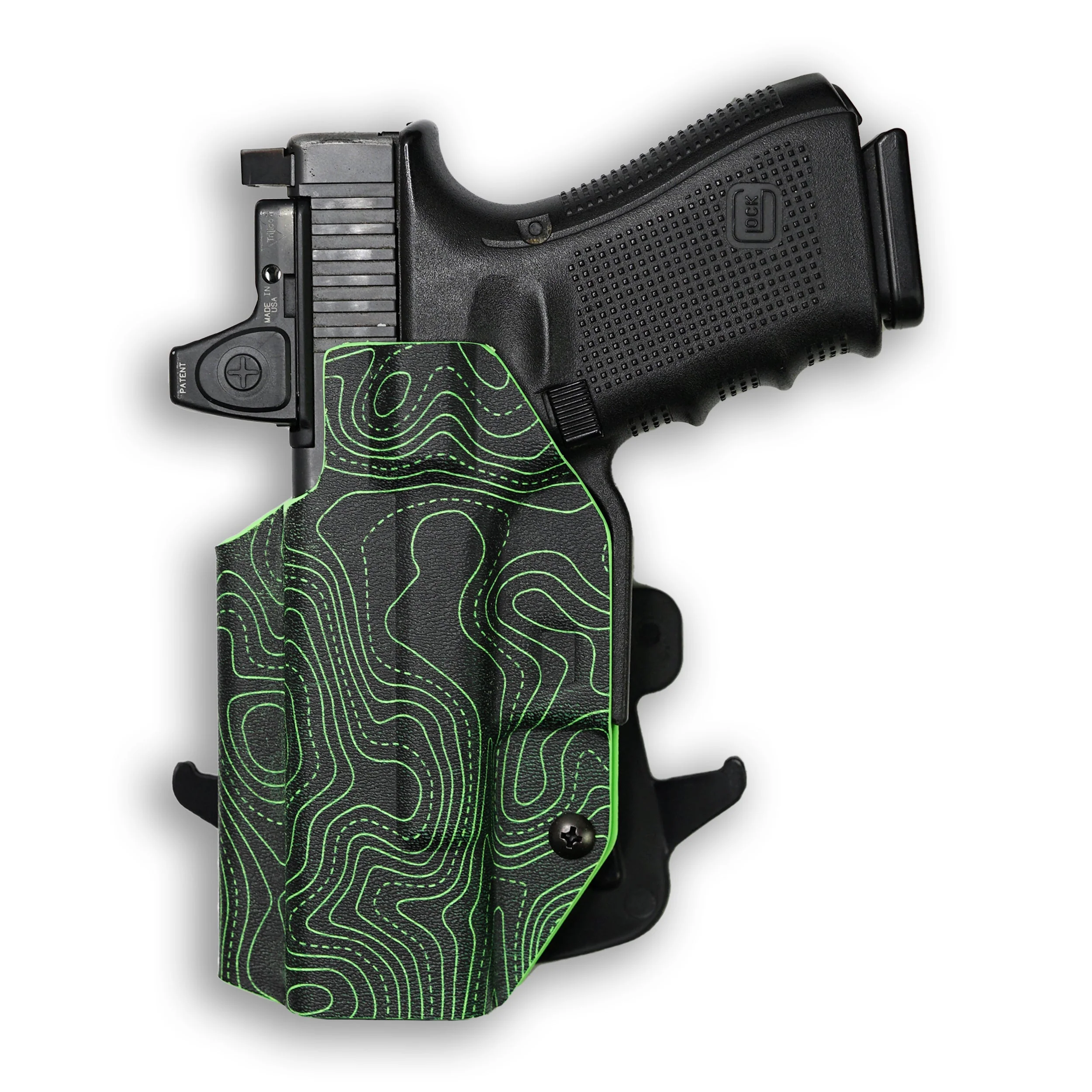 Walther PDP Professional ACRO Compact 4" Red Dot Optic Cut OWB Holster - Image 61