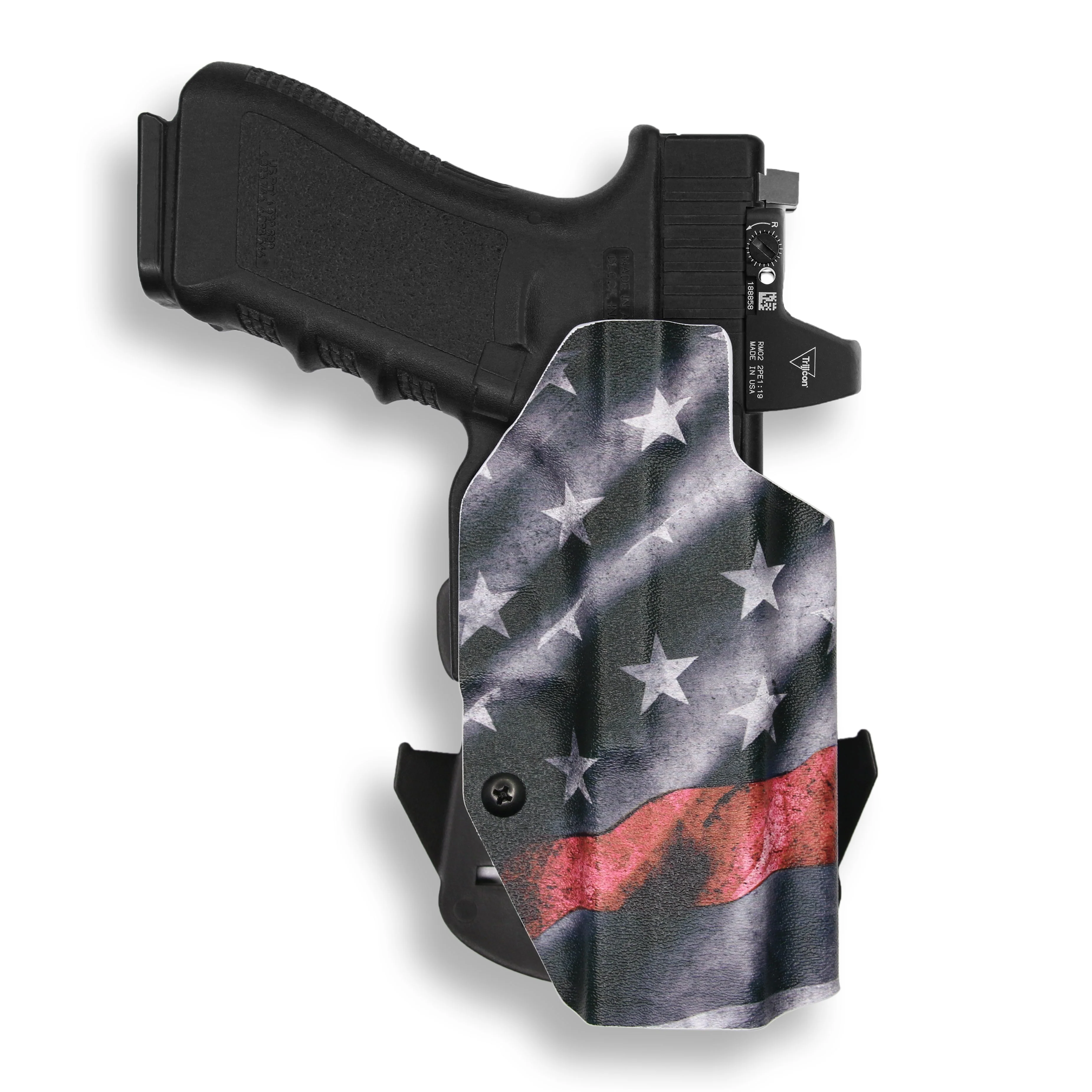 Walther PDP Pro-E Full Size 4.5" Red Dot Optic Cut OWB Holster - Image 15