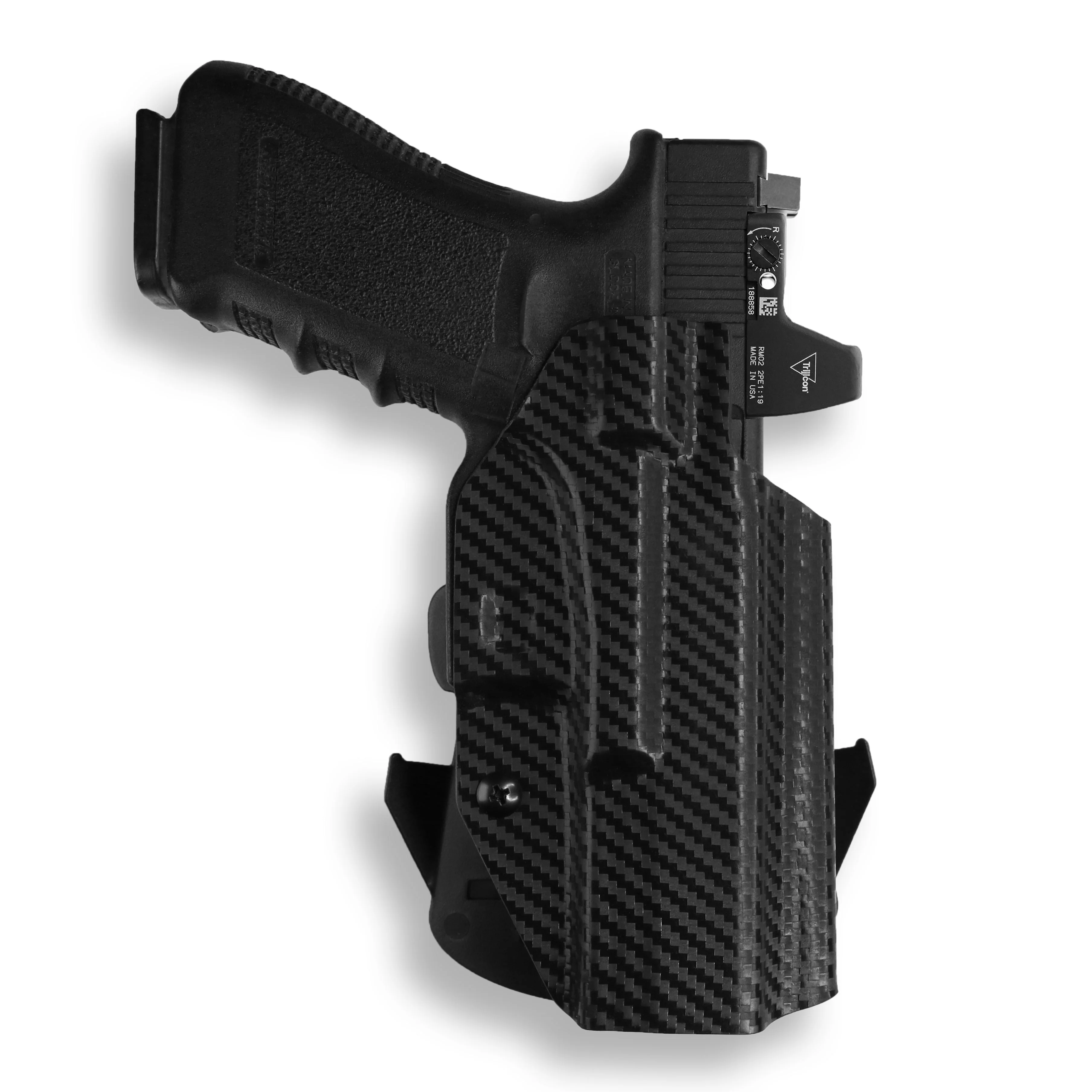 Walther PDP Pro-E Full Size 4.5" Red Dot Optic Cut OWB Holster - Image 5