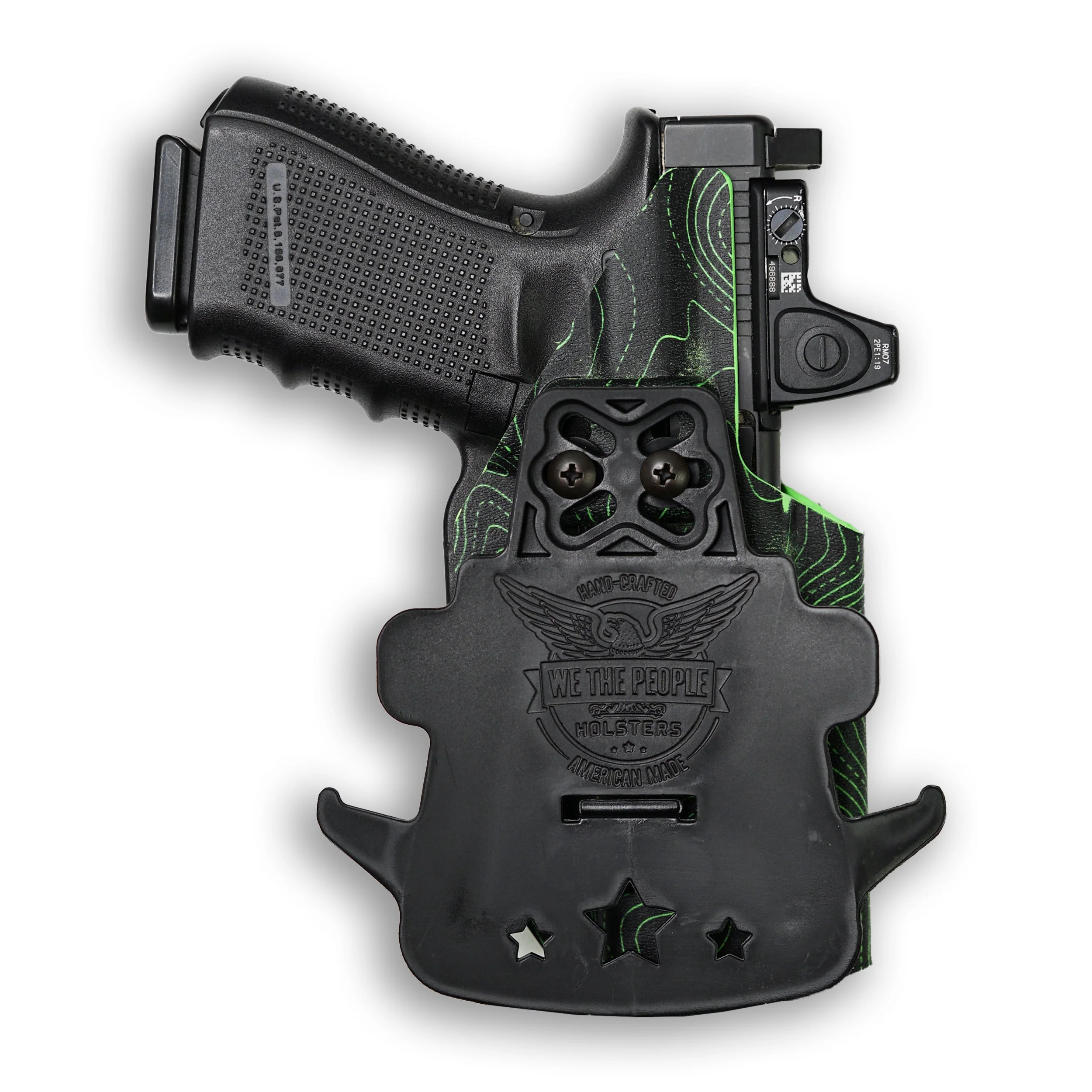 Walther PDP Pro-E Full Size 4.5" Red Dot Optic Cut OWB Holster - Image 62