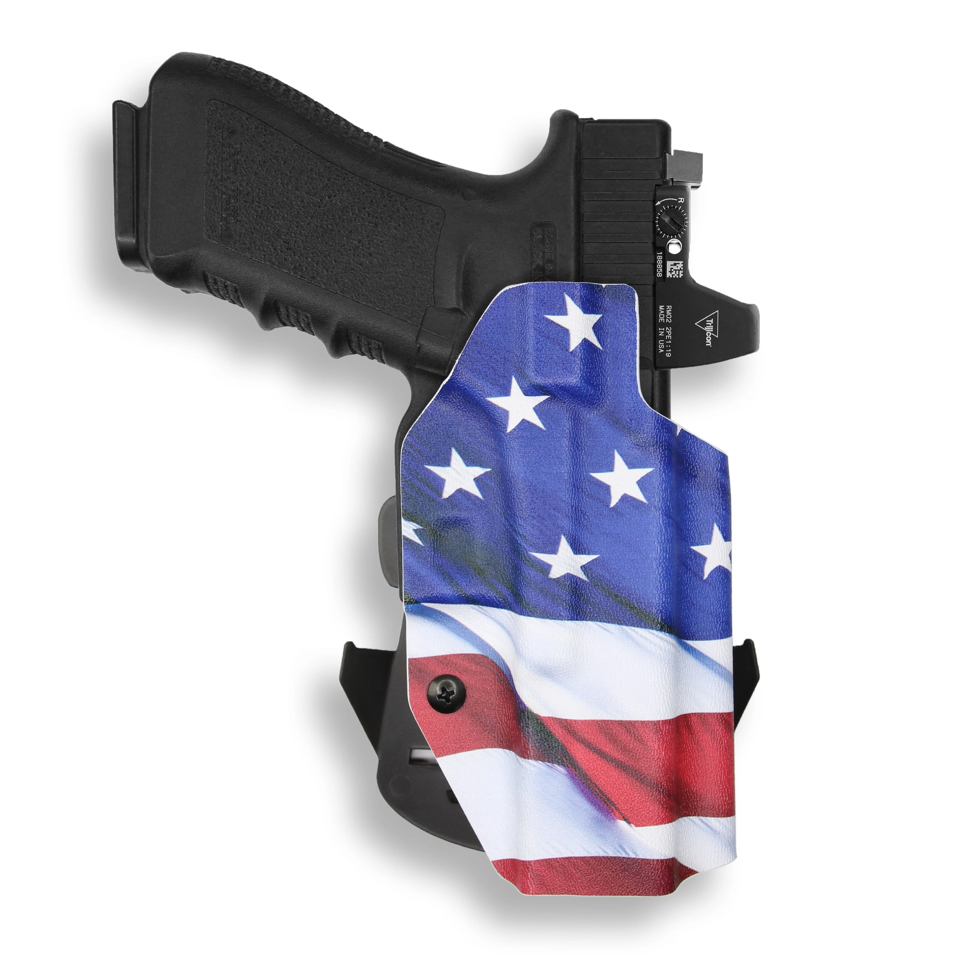 Walther PDP Pro-E Full Size 4.5" Red Dot Optic Cut OWB Holster - Image 9